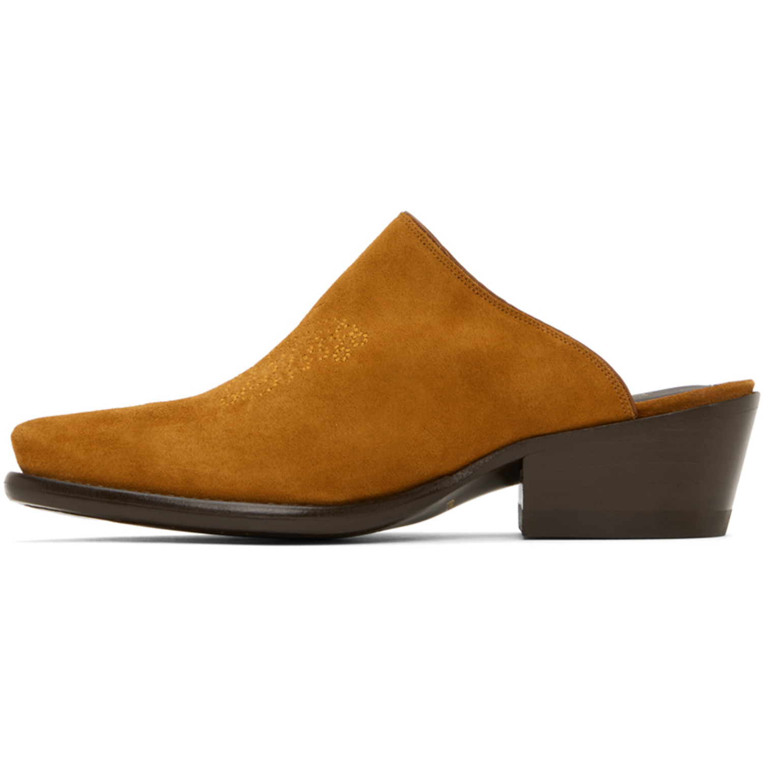  Needles Brown Papillon Mules 
