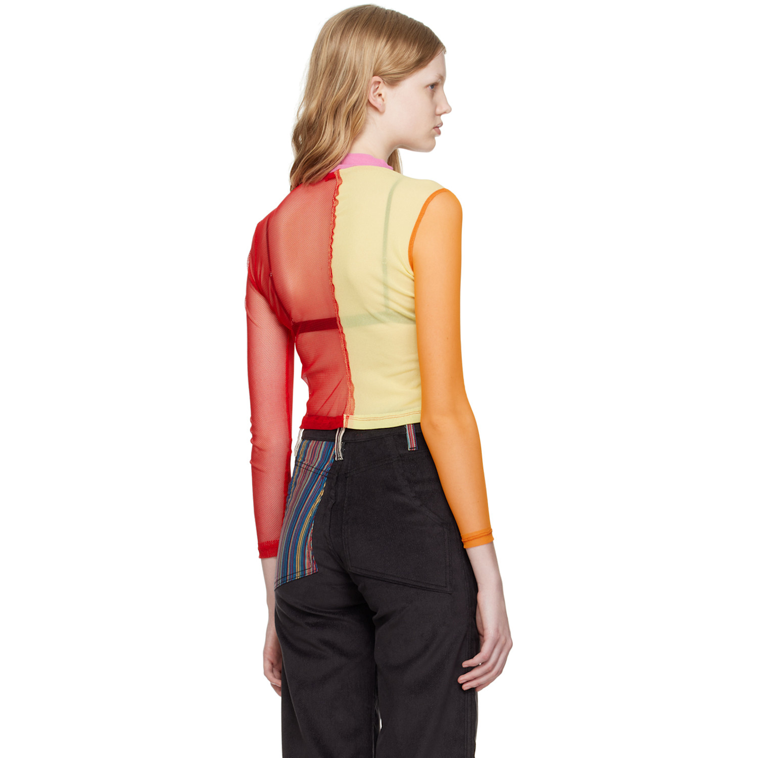  Eckhaus Latta Ssense Exclusive Multicolor Turtleneck 