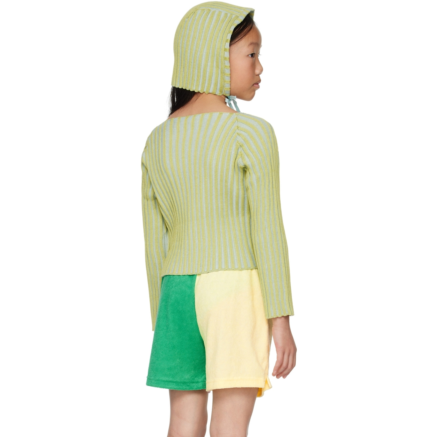  Eckhaus Latta Ssense Exclusive Kids Green Sweater 
