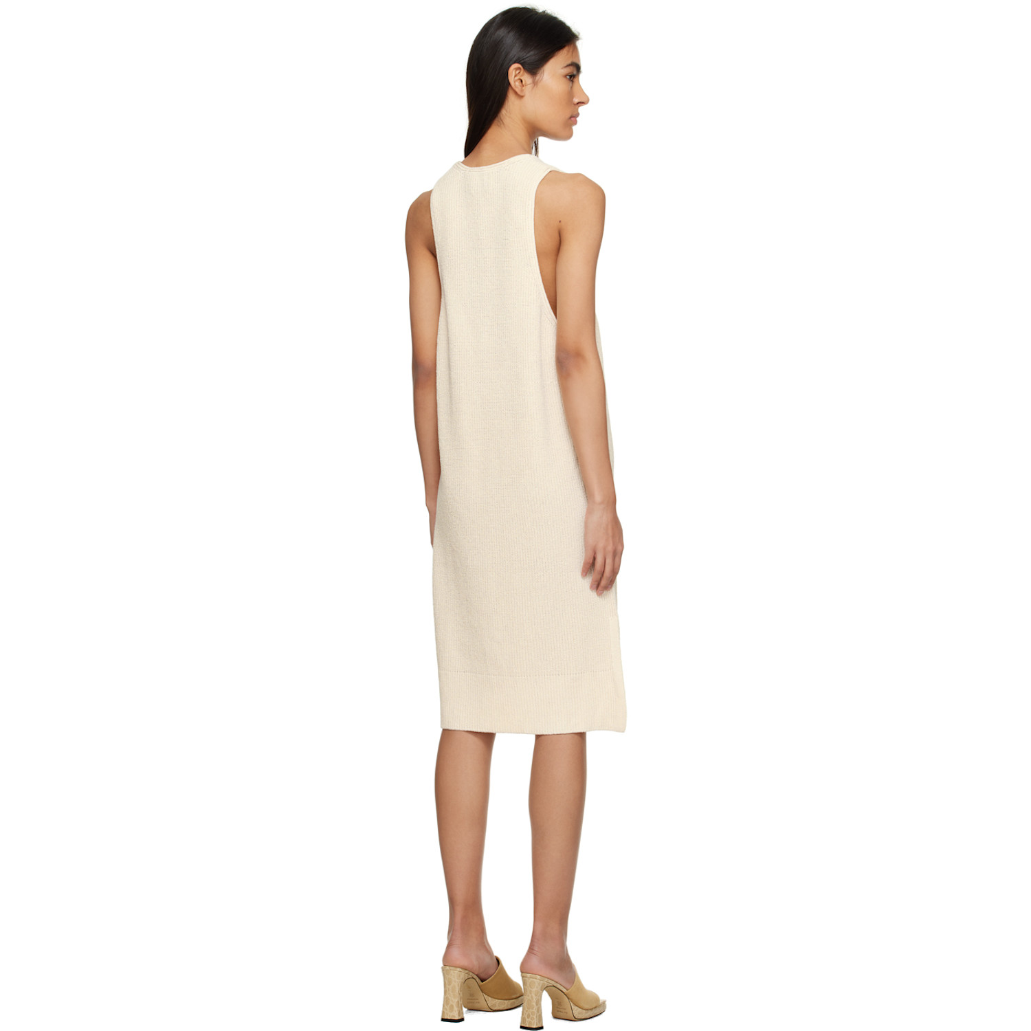  Nanushka Off-white Zeno Midi Dress 