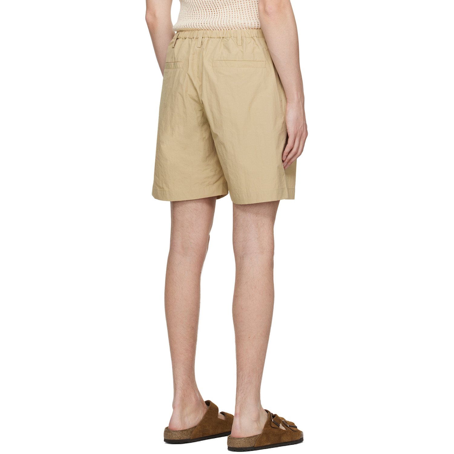  Nanushka Taupe Olin Shorts 