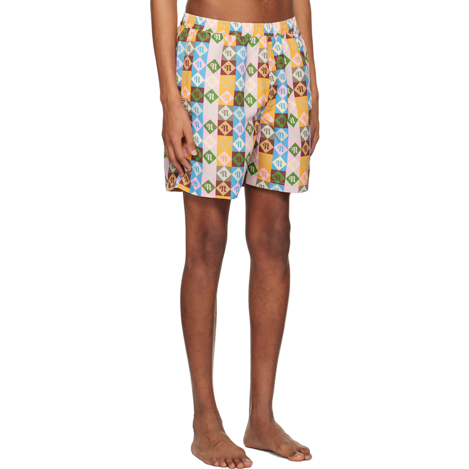  Nanushka Multicolor Kenan Swim Shorts 