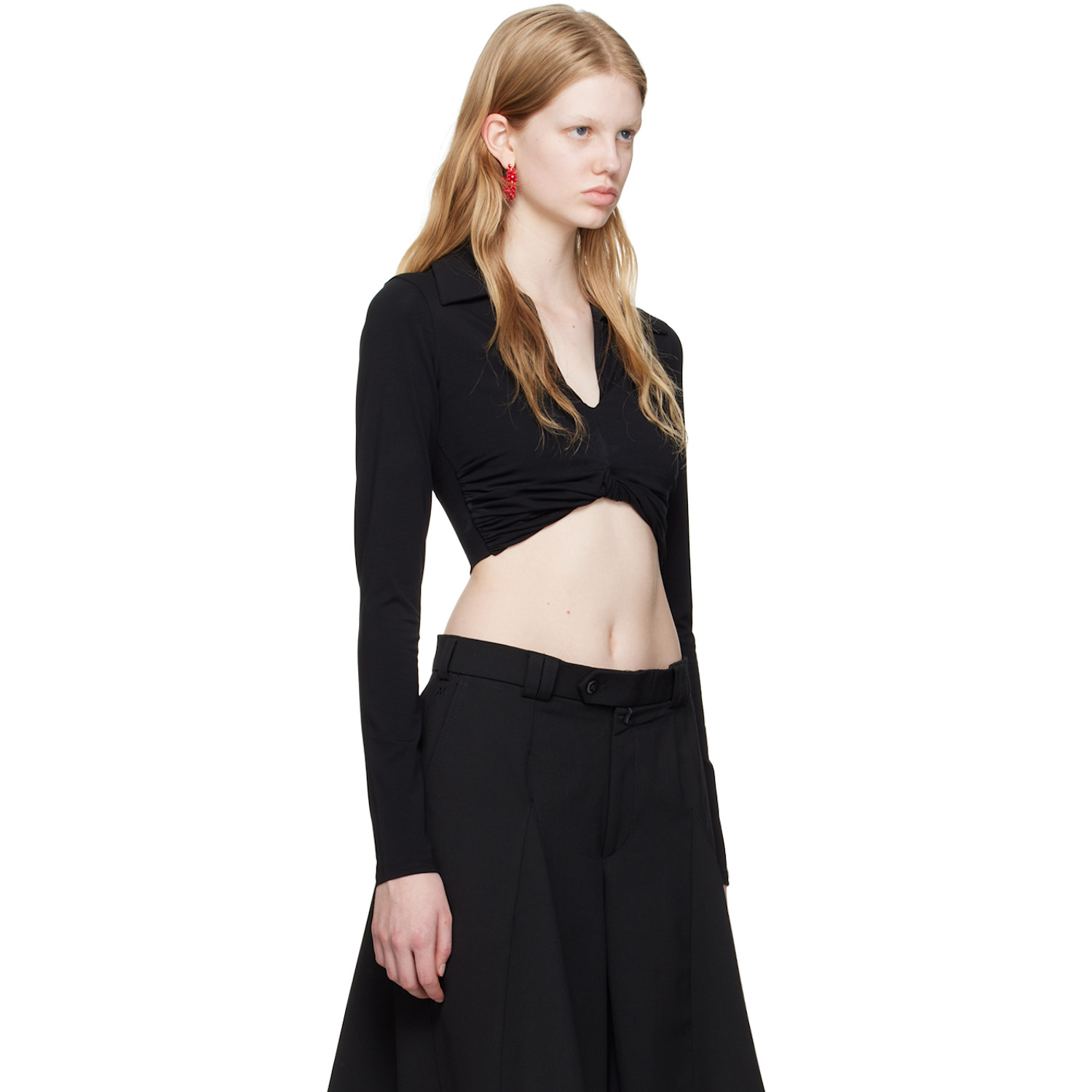  Beaufille Black Coma Blouse 