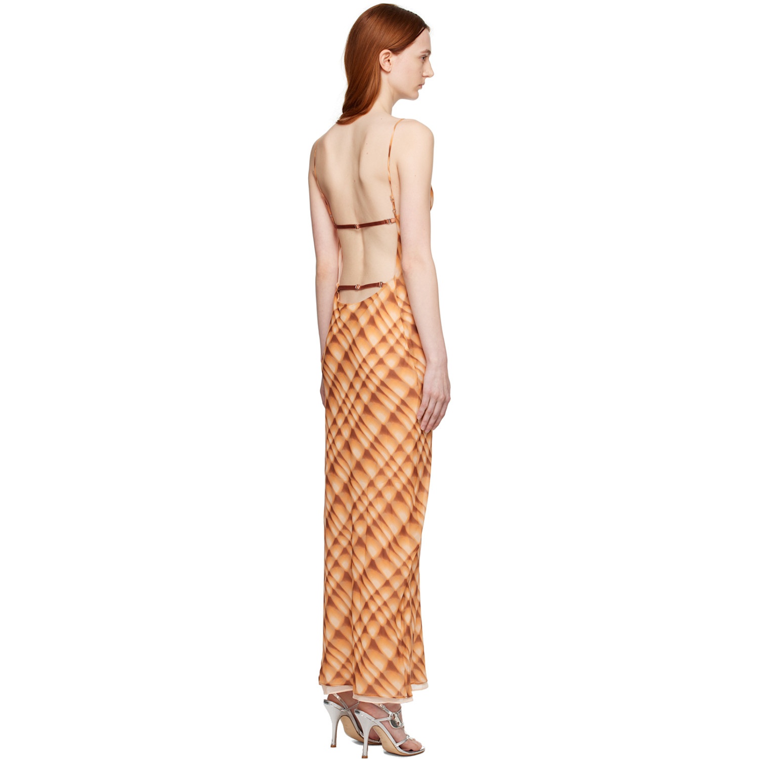  Bec + Bridge Orange Soliel Maxi Dress 