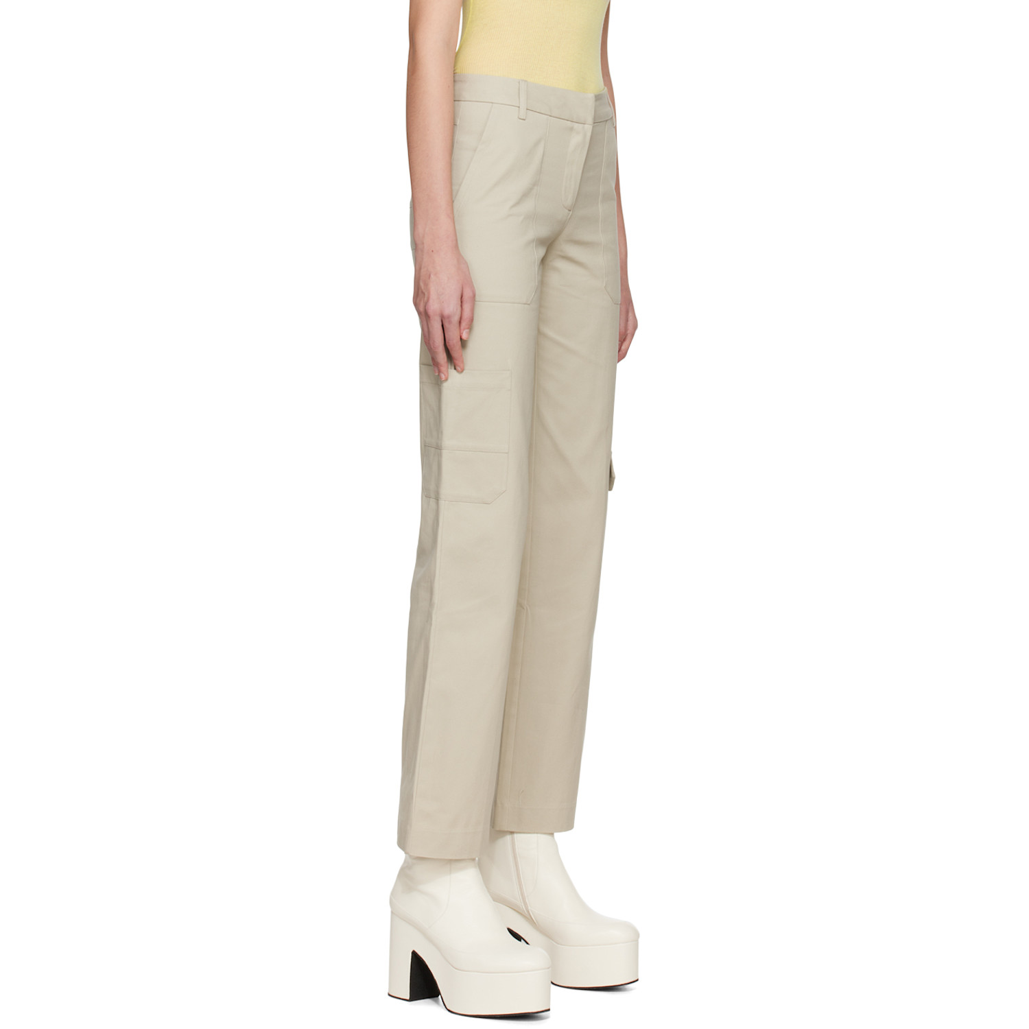  Bec + Bridge Beige Rina Trousers 