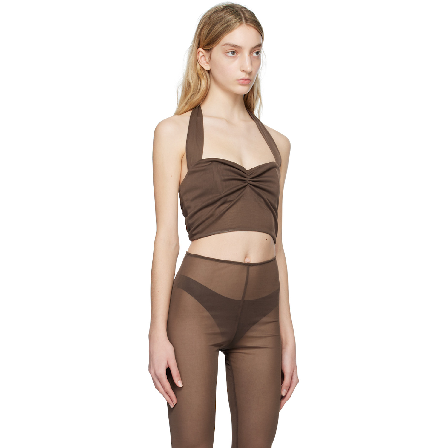  Anna Sui Ssense Exclusive Brown Camisole 