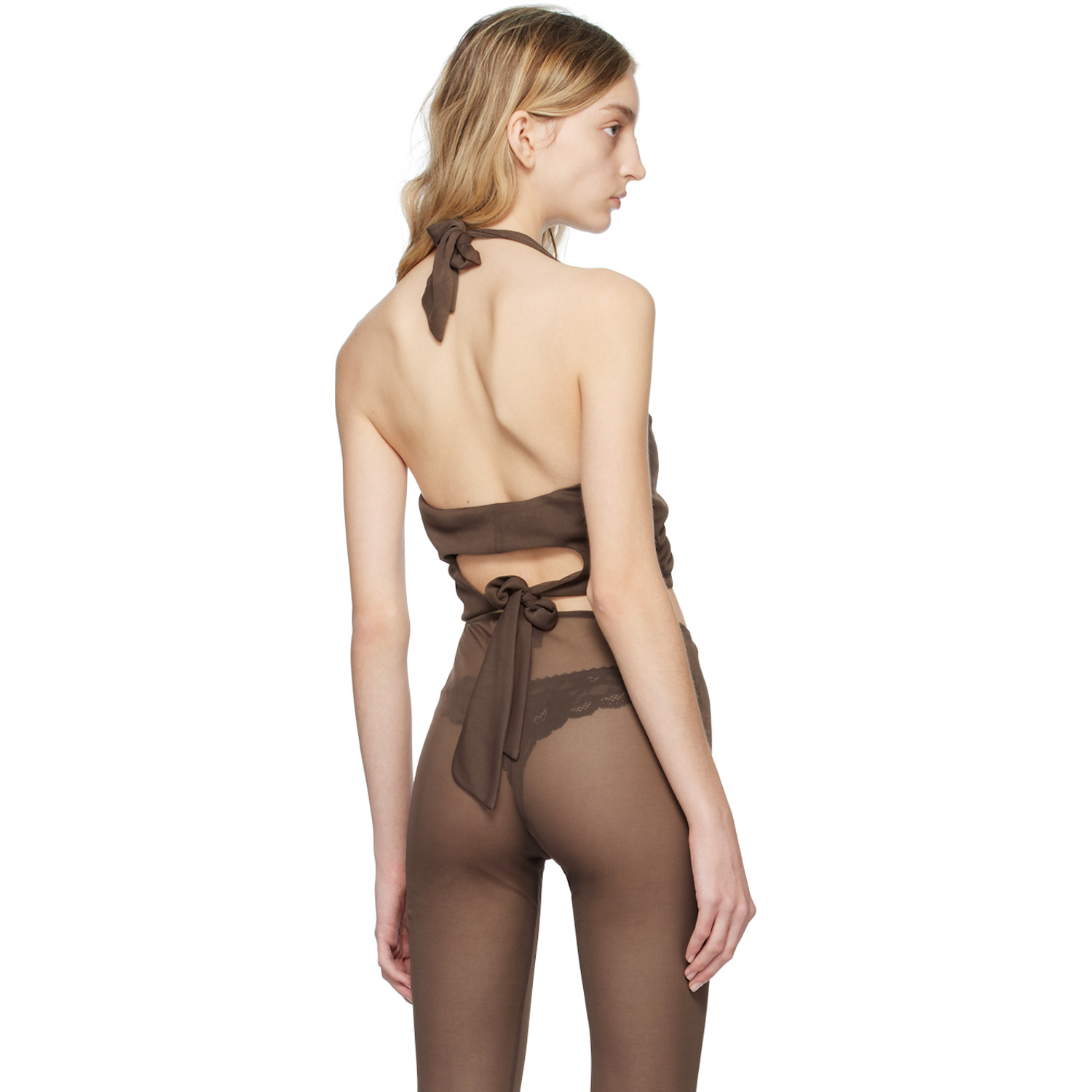  Anna Sui Ssense Exclusive Brown Camisole 