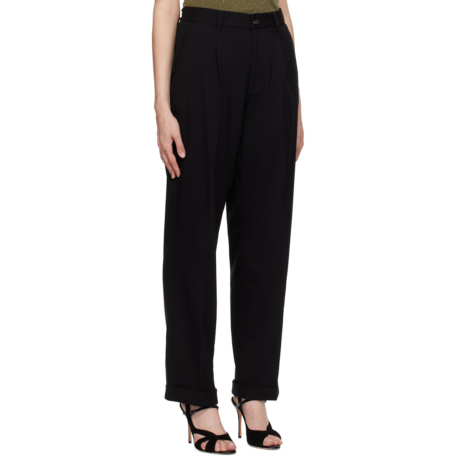  Saturdays Nyc Black Kim Trousers 