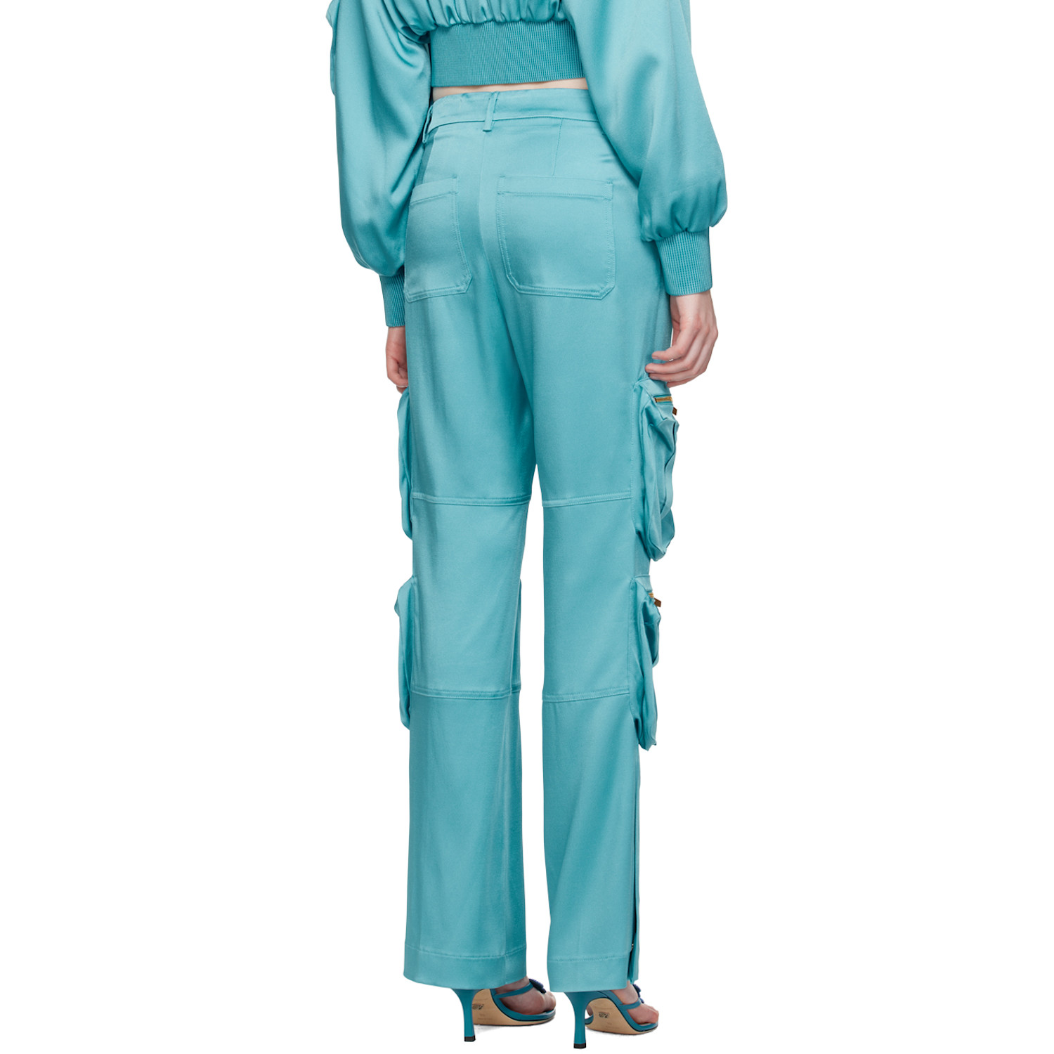  Blumarine Blue Pocket Trousers 