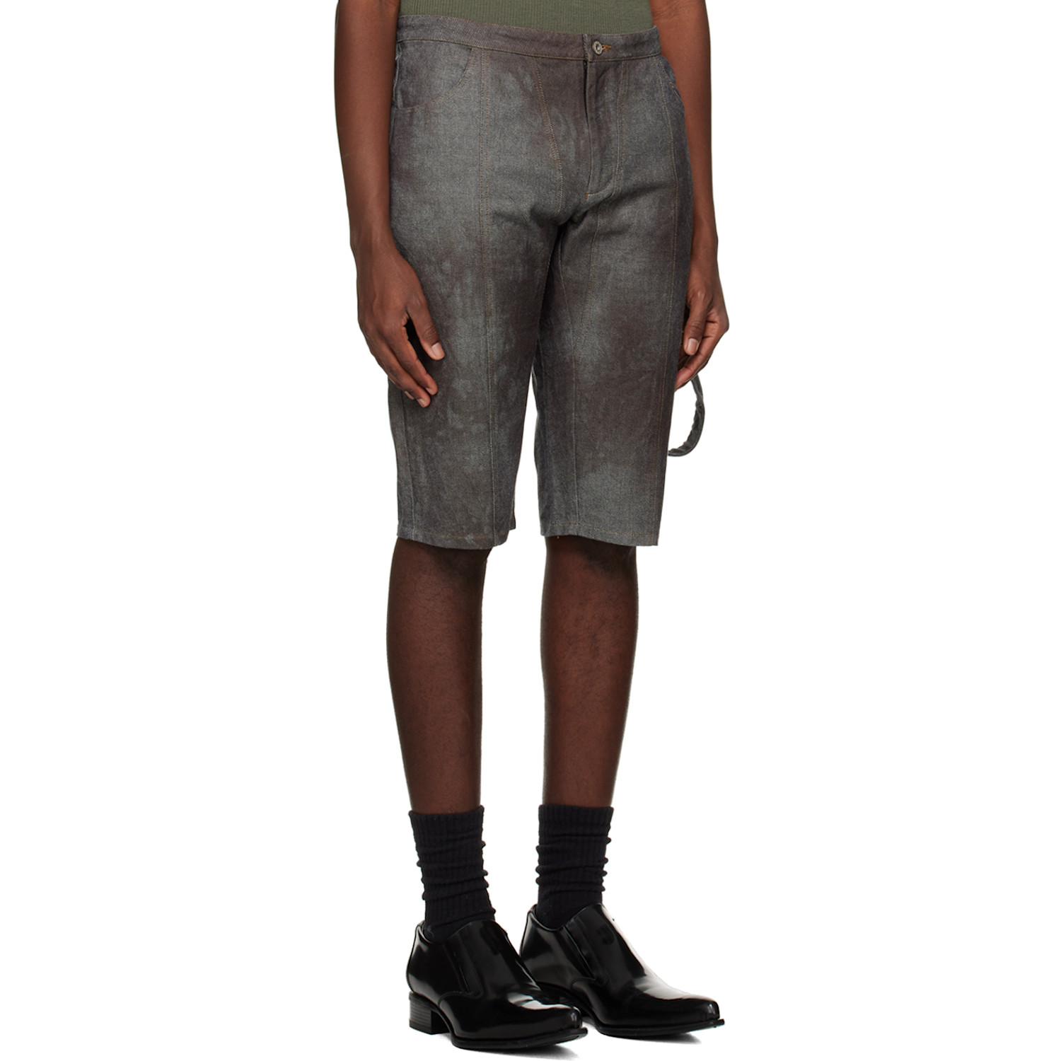  Mainline:rus/fr.ca/de Brown Robin Shorts 