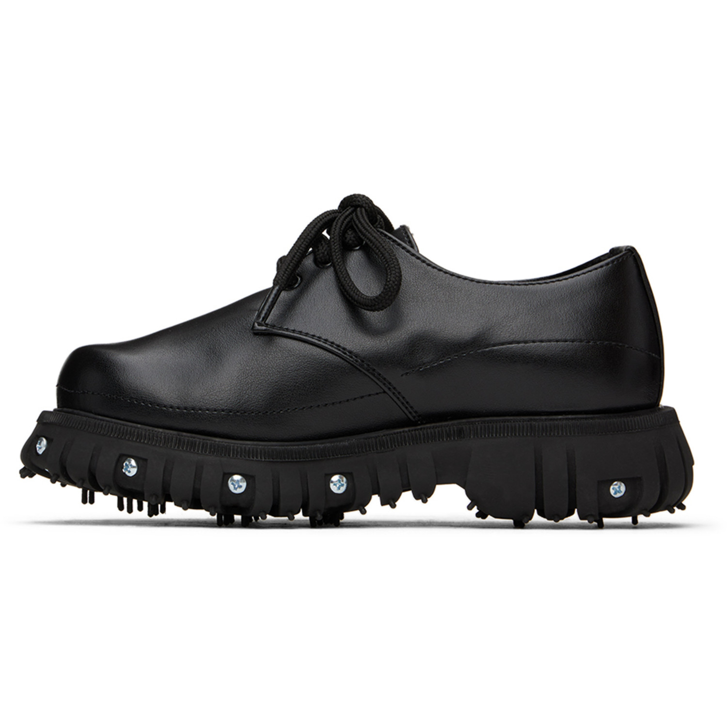  Phileo Kids Black Lace-up Derbys 
