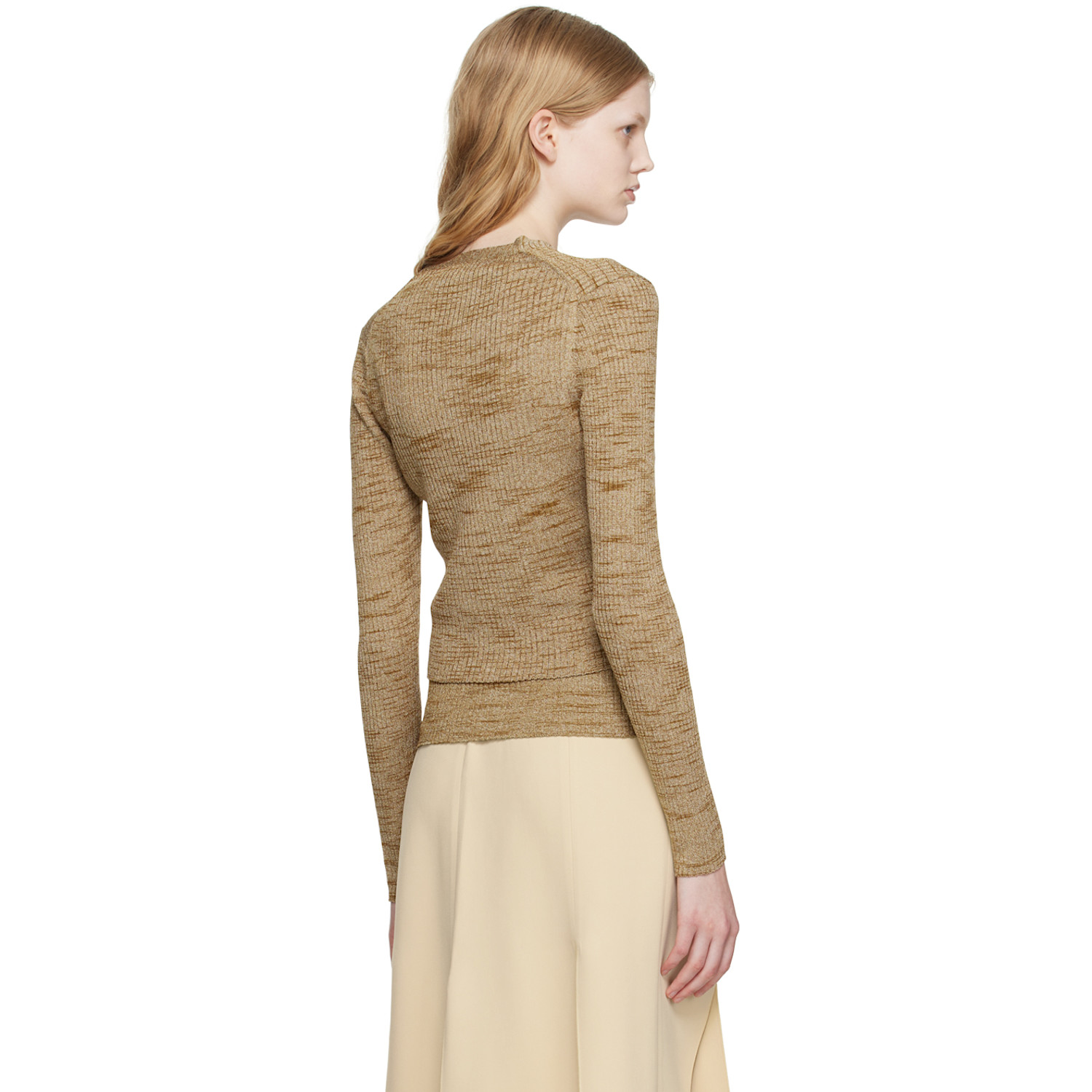  Maiden Name Tan Mia Cardigan 