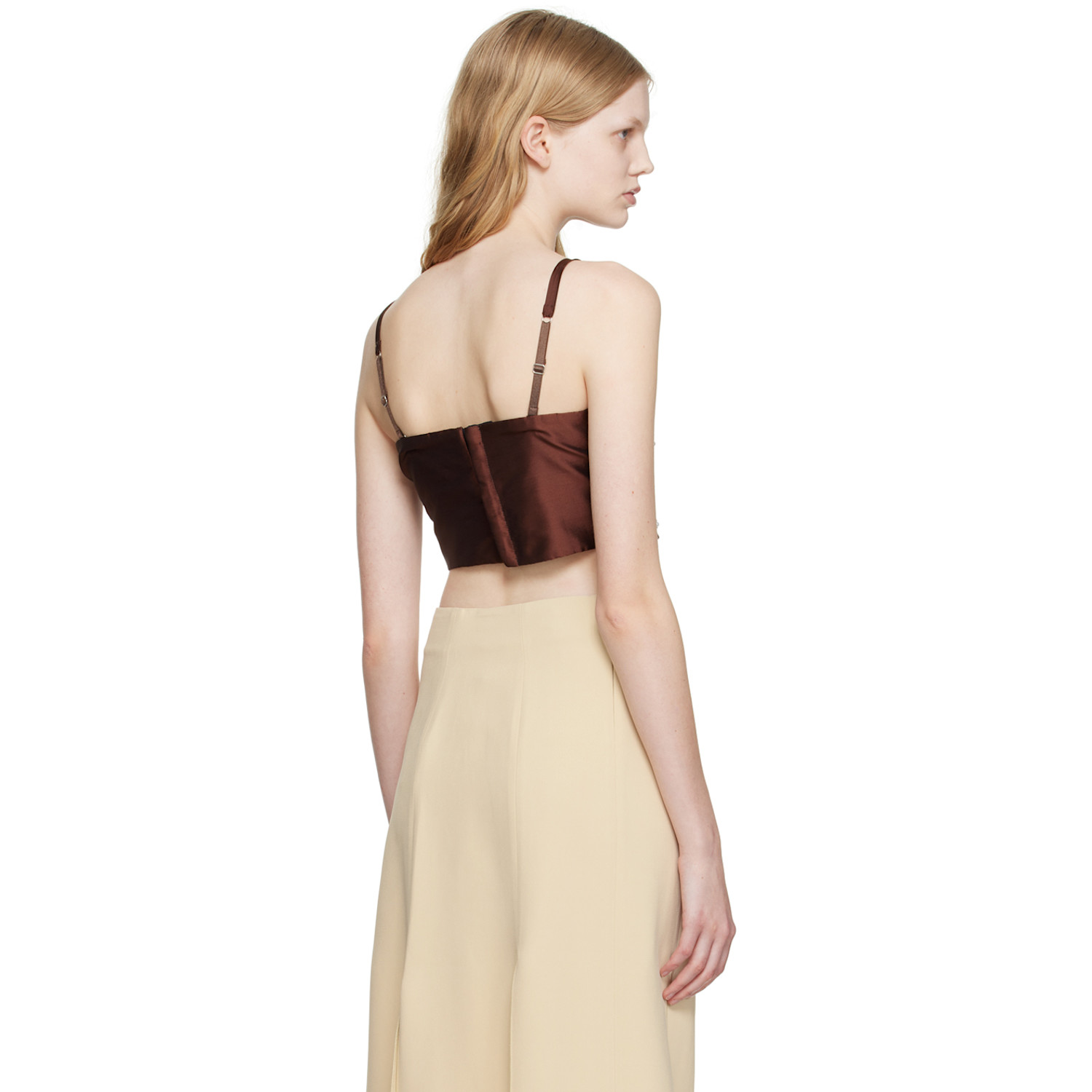  Maiden Name Brown Maria Tank Top 