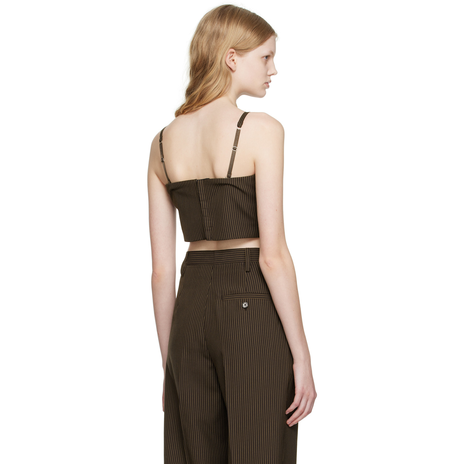 Maiden Name Brown Maria Tank Top 