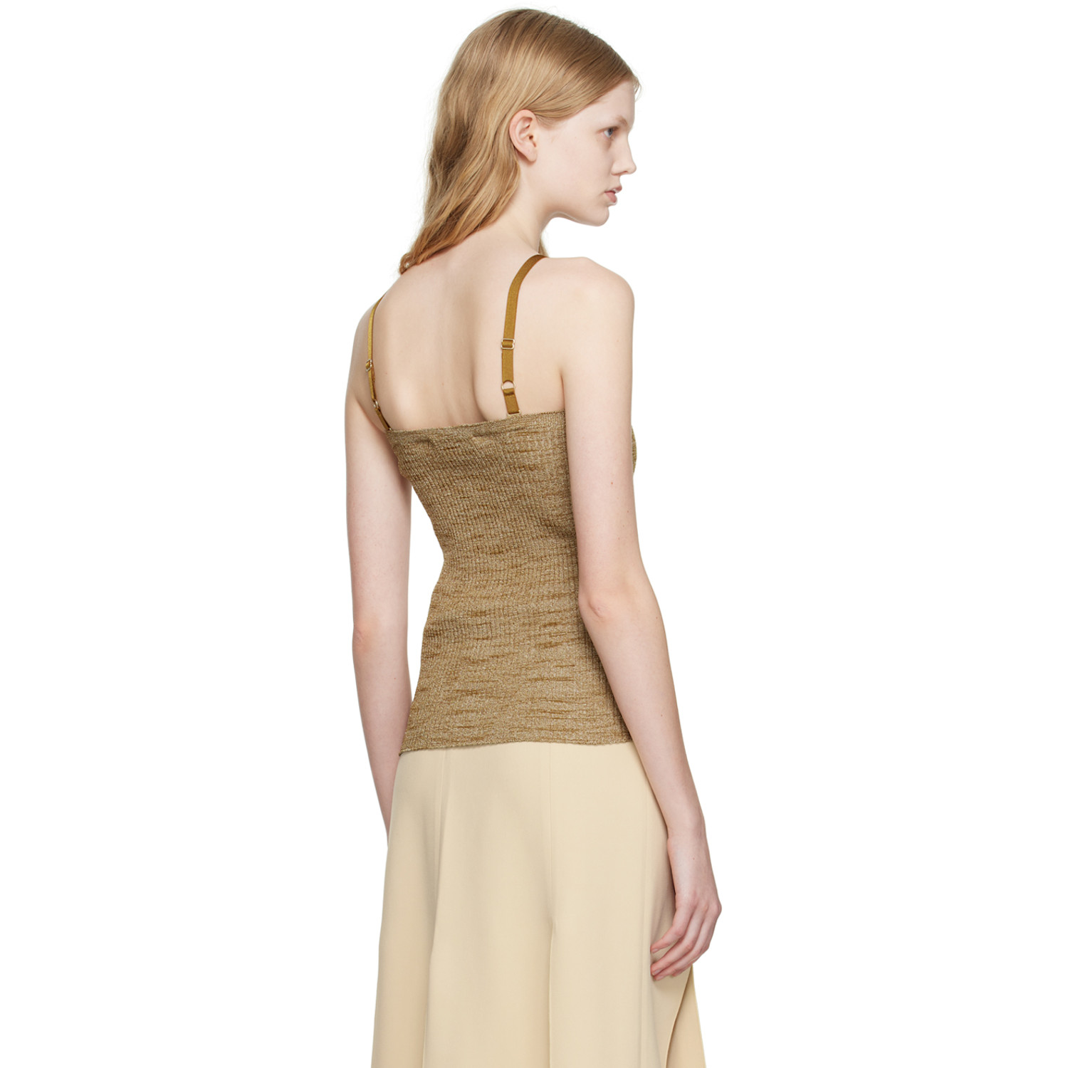  Maiden Name Tan Mia Tank Top 