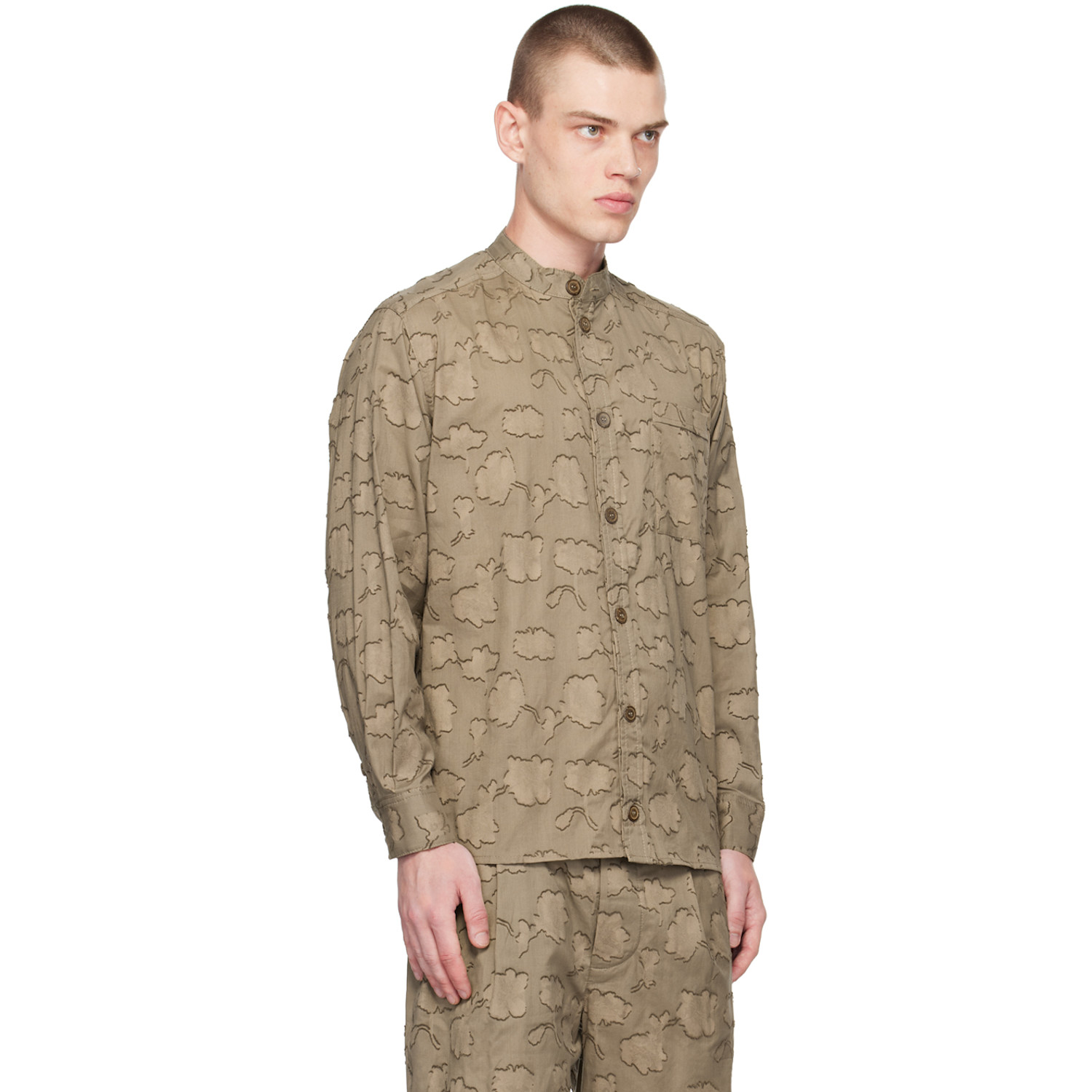  Xenia Telunts Brown Edo Shirt 