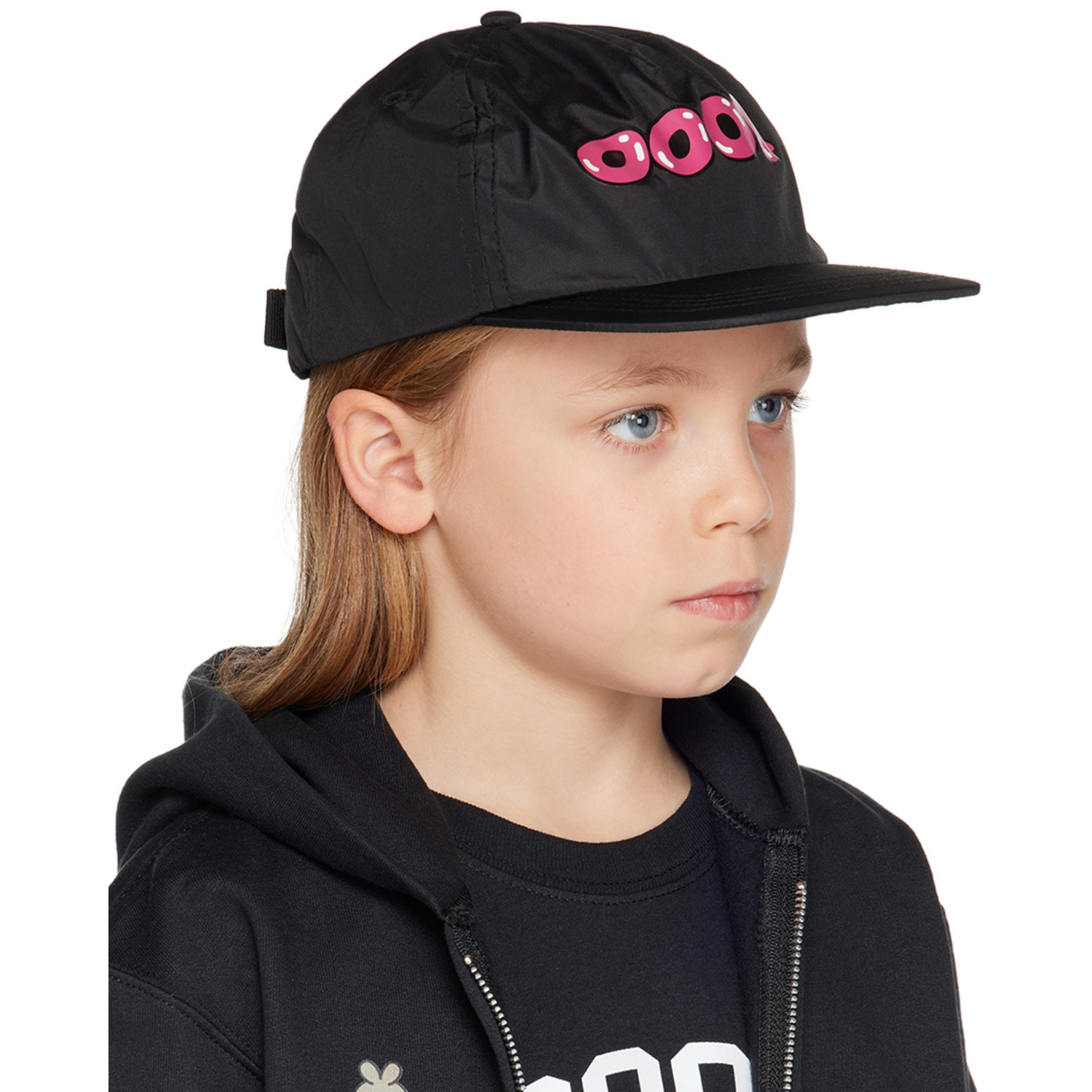  Ooof Ssense Exclusive Black Spike Logo Cap 