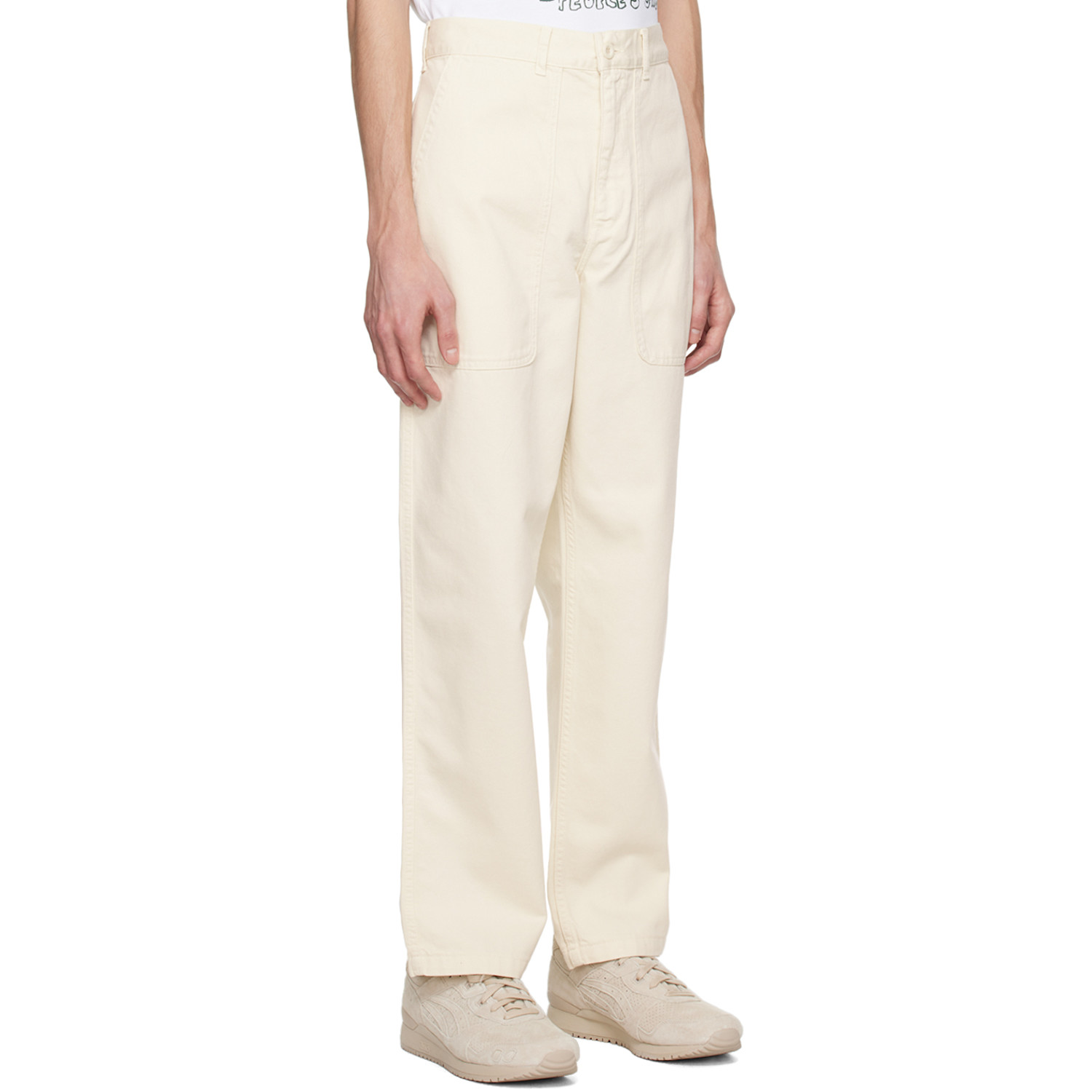  Palmes Off-white Broom Trousers 