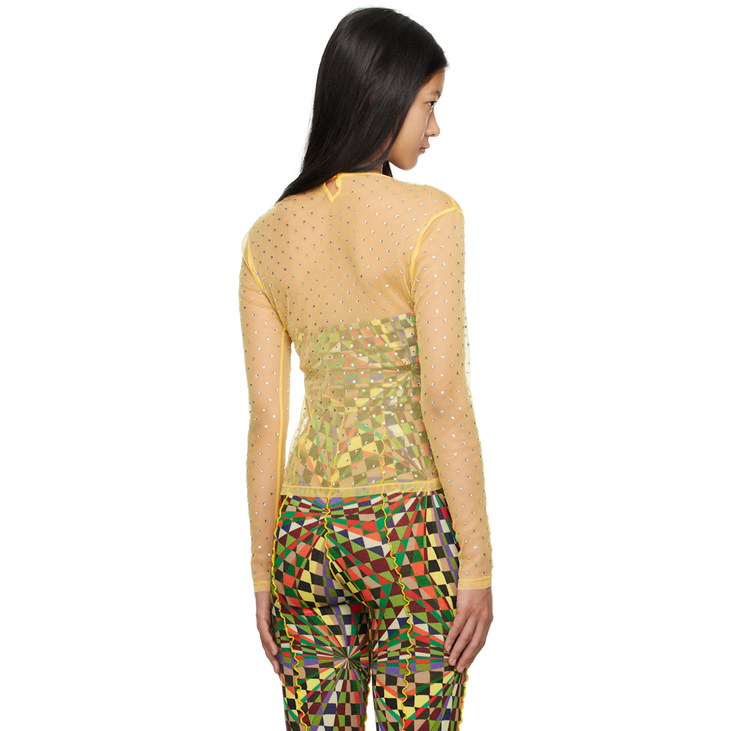  Siedrés Yellow Desta Blouse 