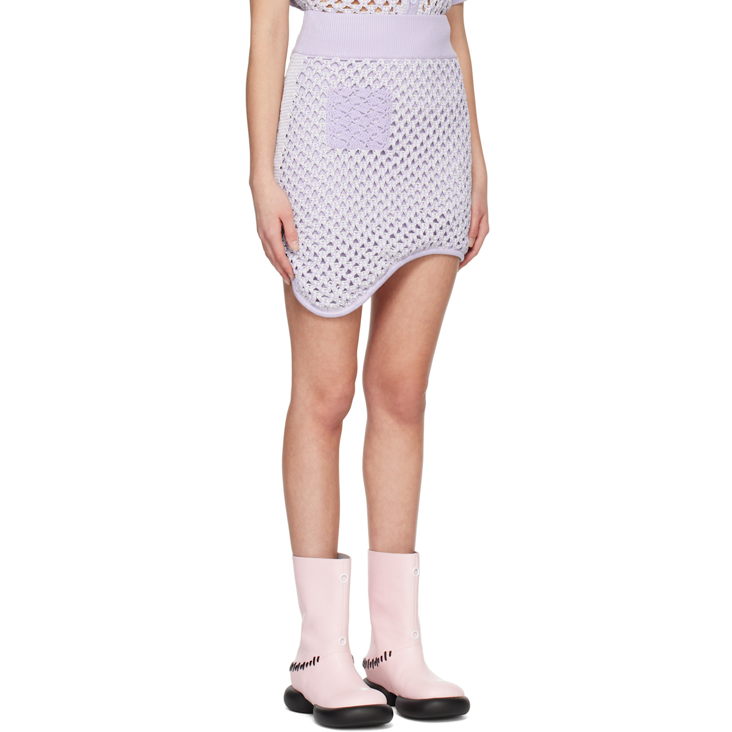  Ph5 Purple Bozo Miniskirt 