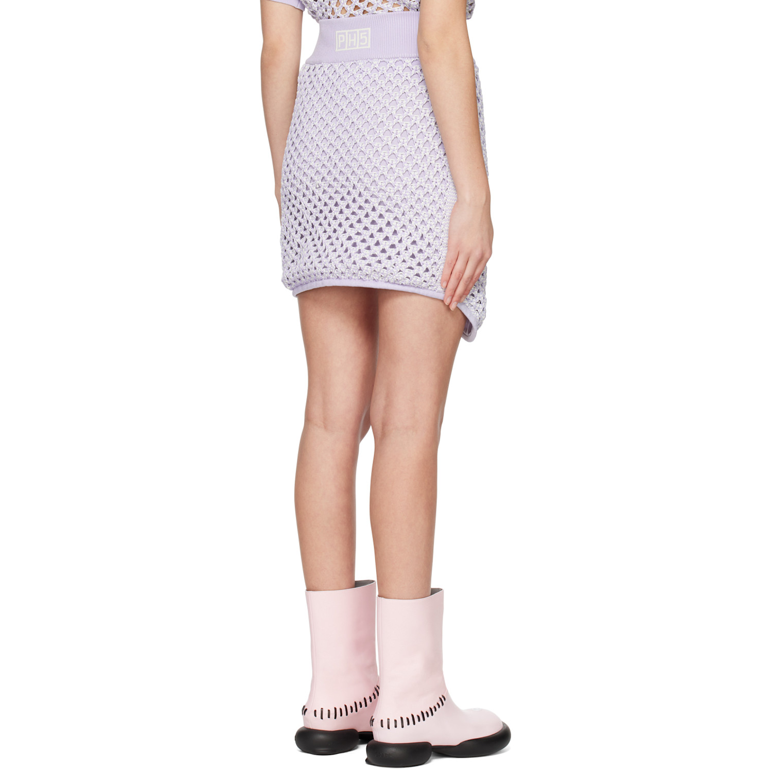  Ph5 Purple Bozo Miniskirt 