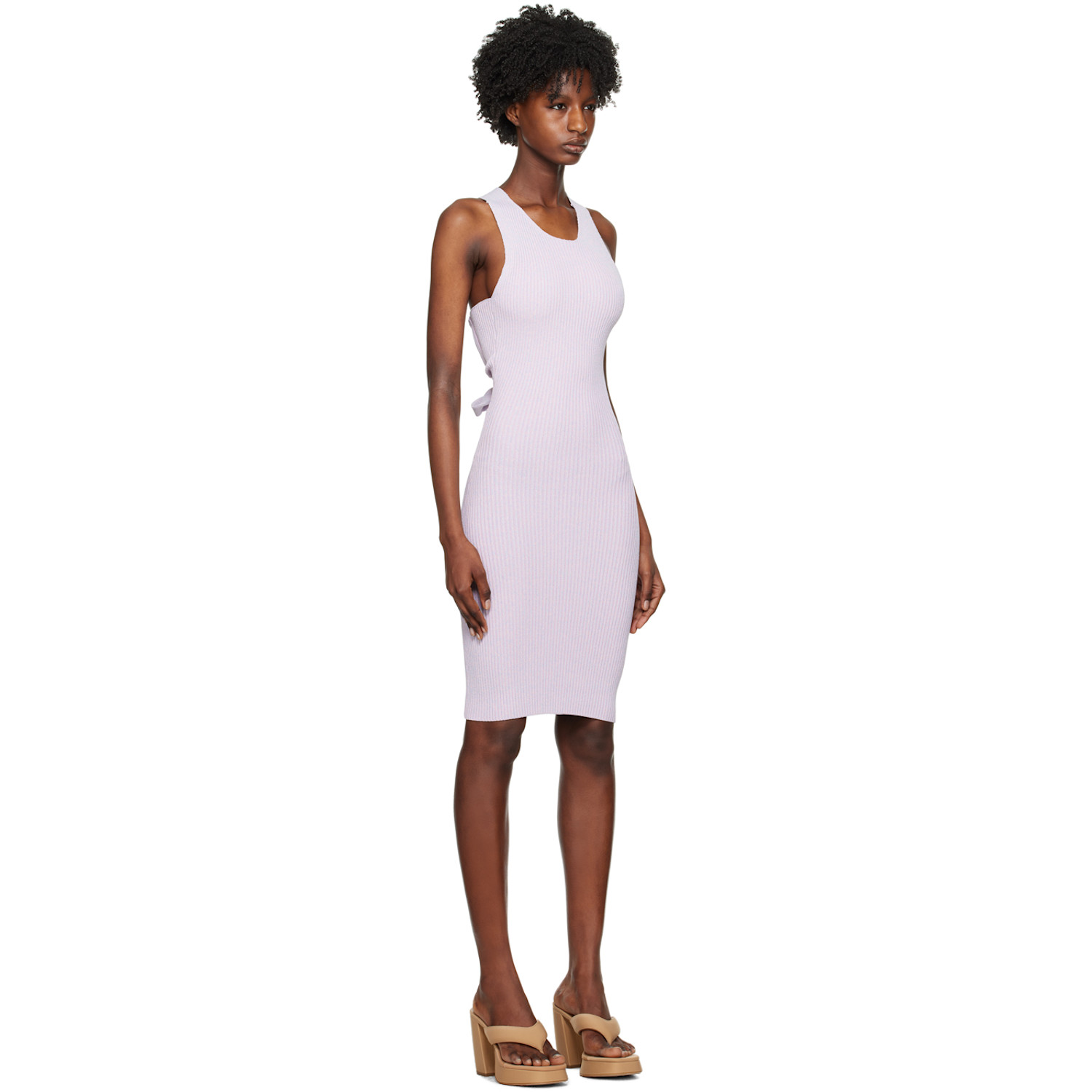  Remain Birger Christensen Purple Halter Midi Dress 