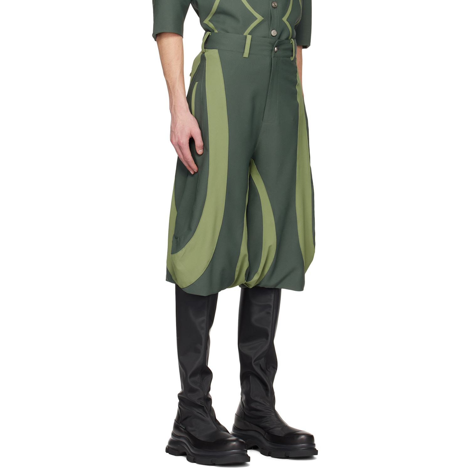 Uncertain Factor Green Urban Wilderness Shorts 
