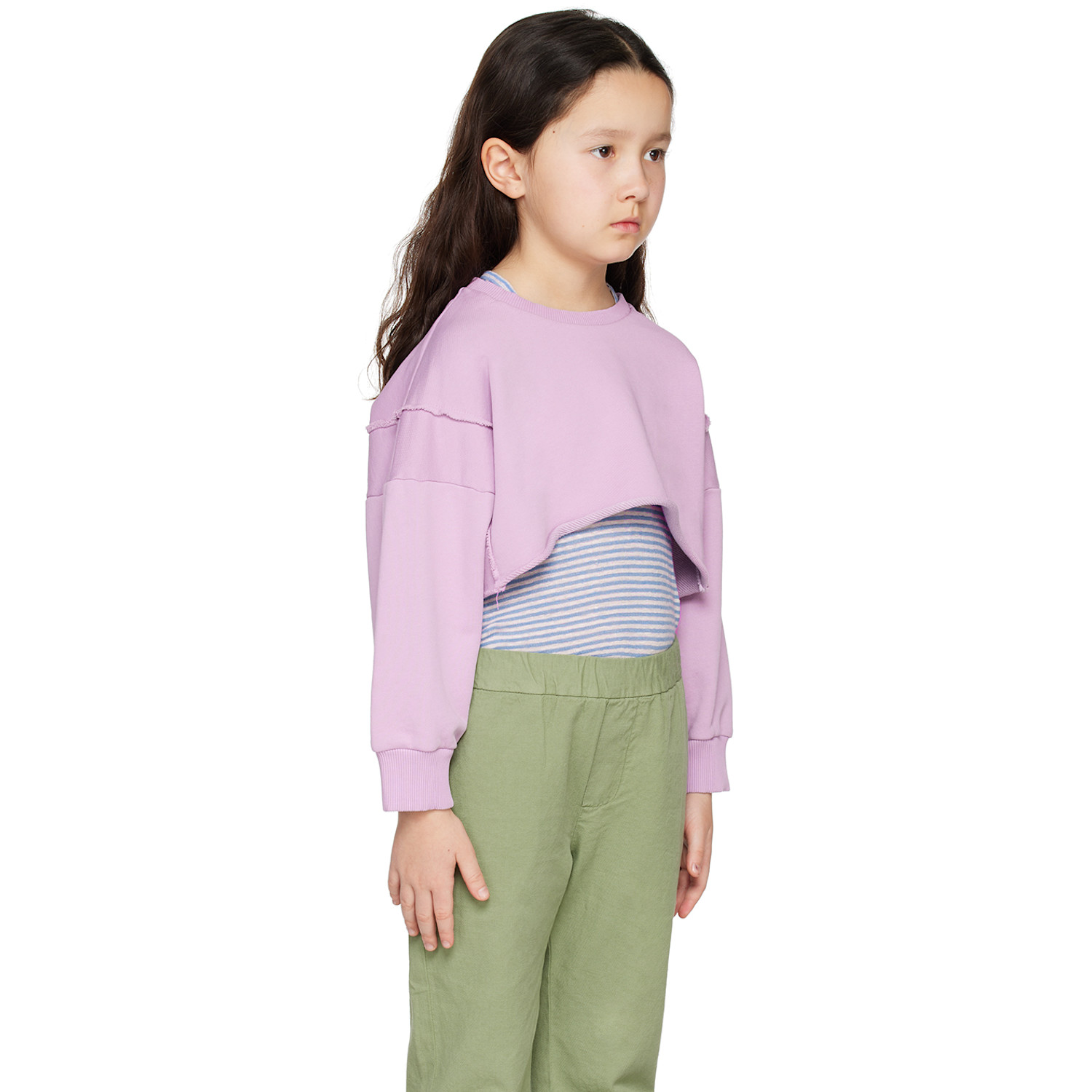  Morley Kids Purple Crewneck Sweatshirt 