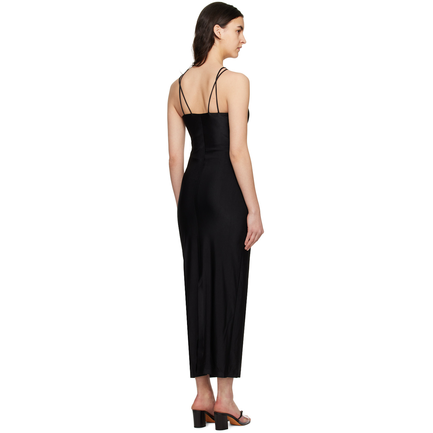  Camilla And Marc Black Cerise Midi Dress 