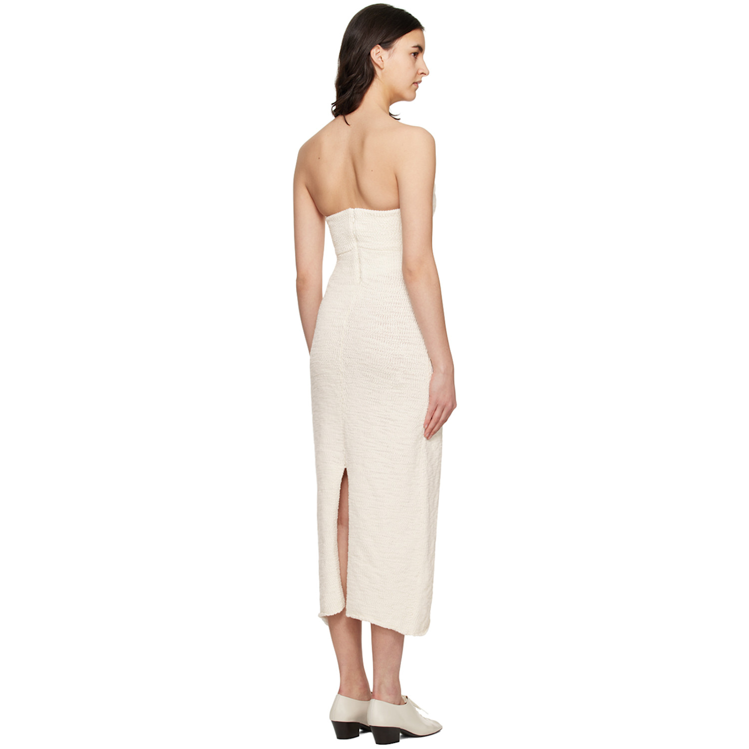  Camilla And Marc Off-white Jasper Maxi Dress 