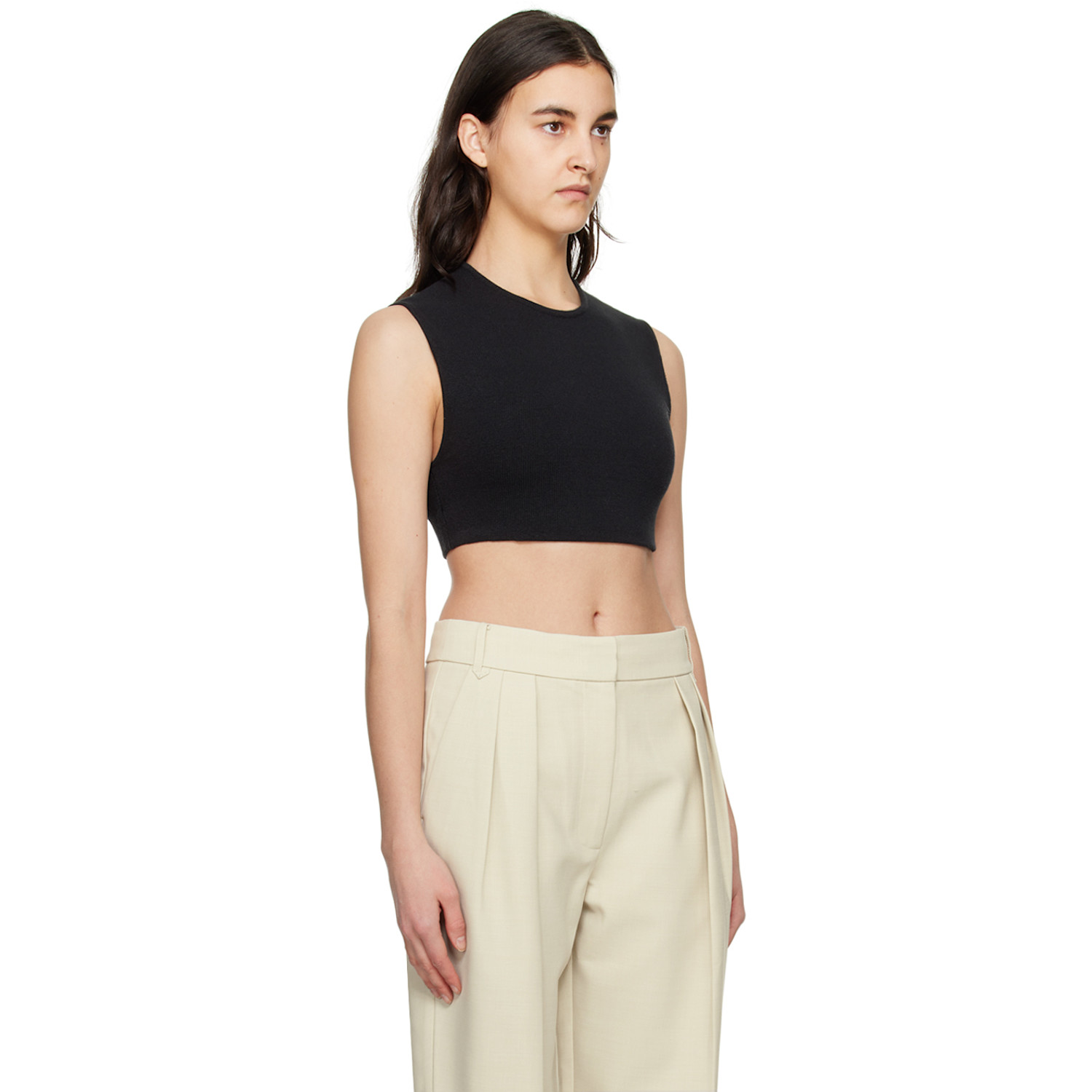  Camilla And Marc Black Aspen Tank Top 