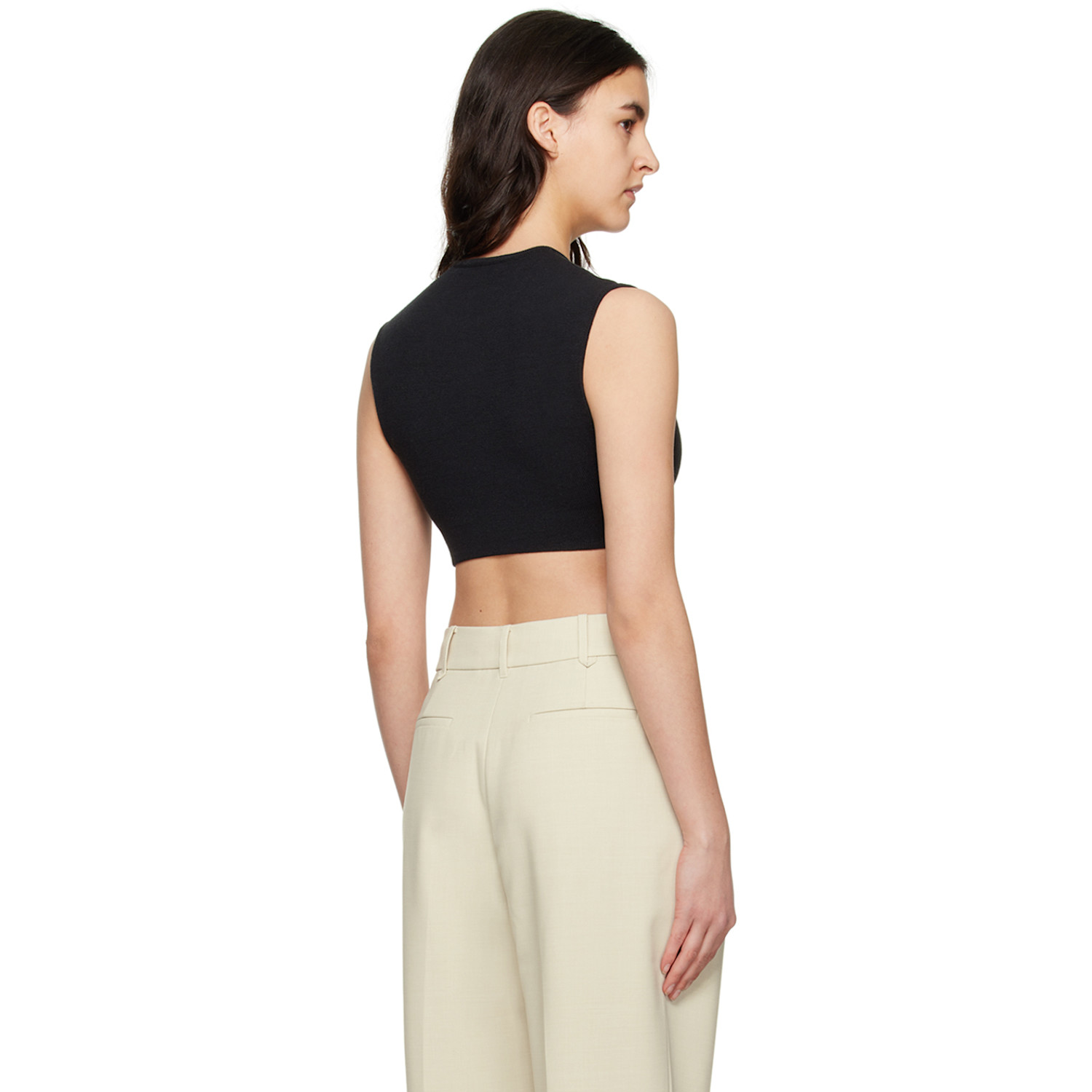  Camilla And Marc Black Aspen Tank Top 