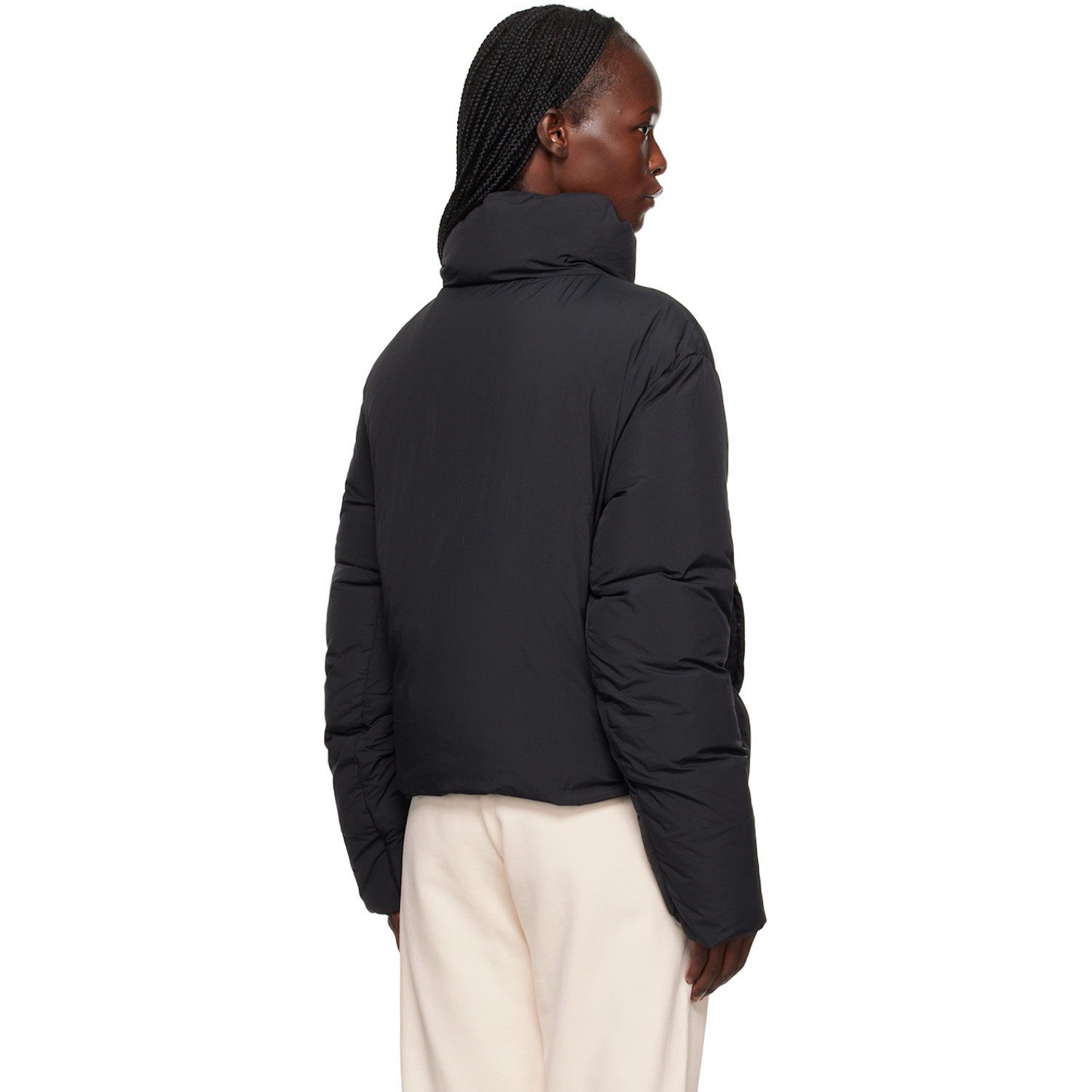  Canada Goose Black 'black Label' Junction Down Jacket 