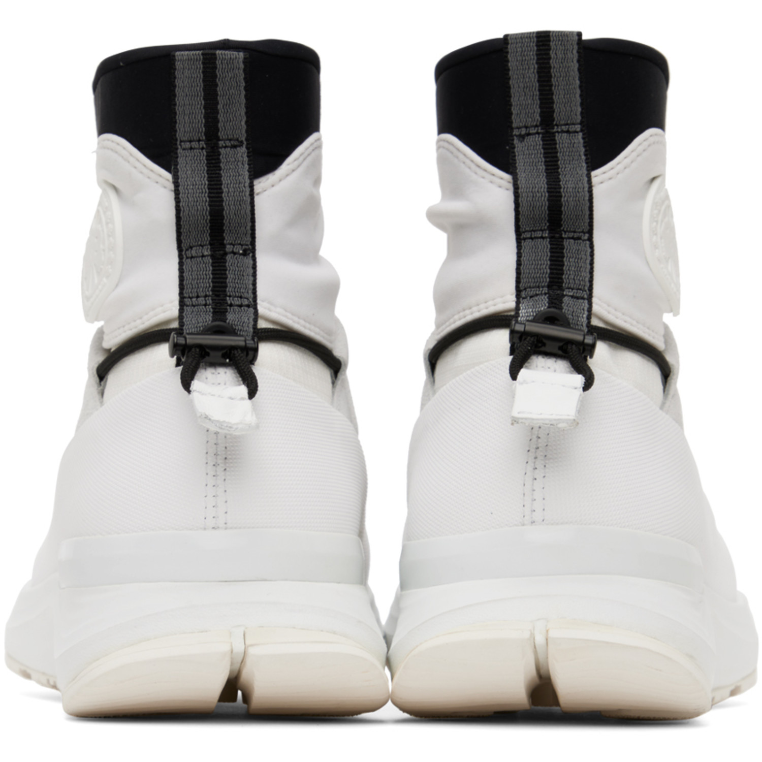  Canada Goose White Glacier Trail High Sneakers 