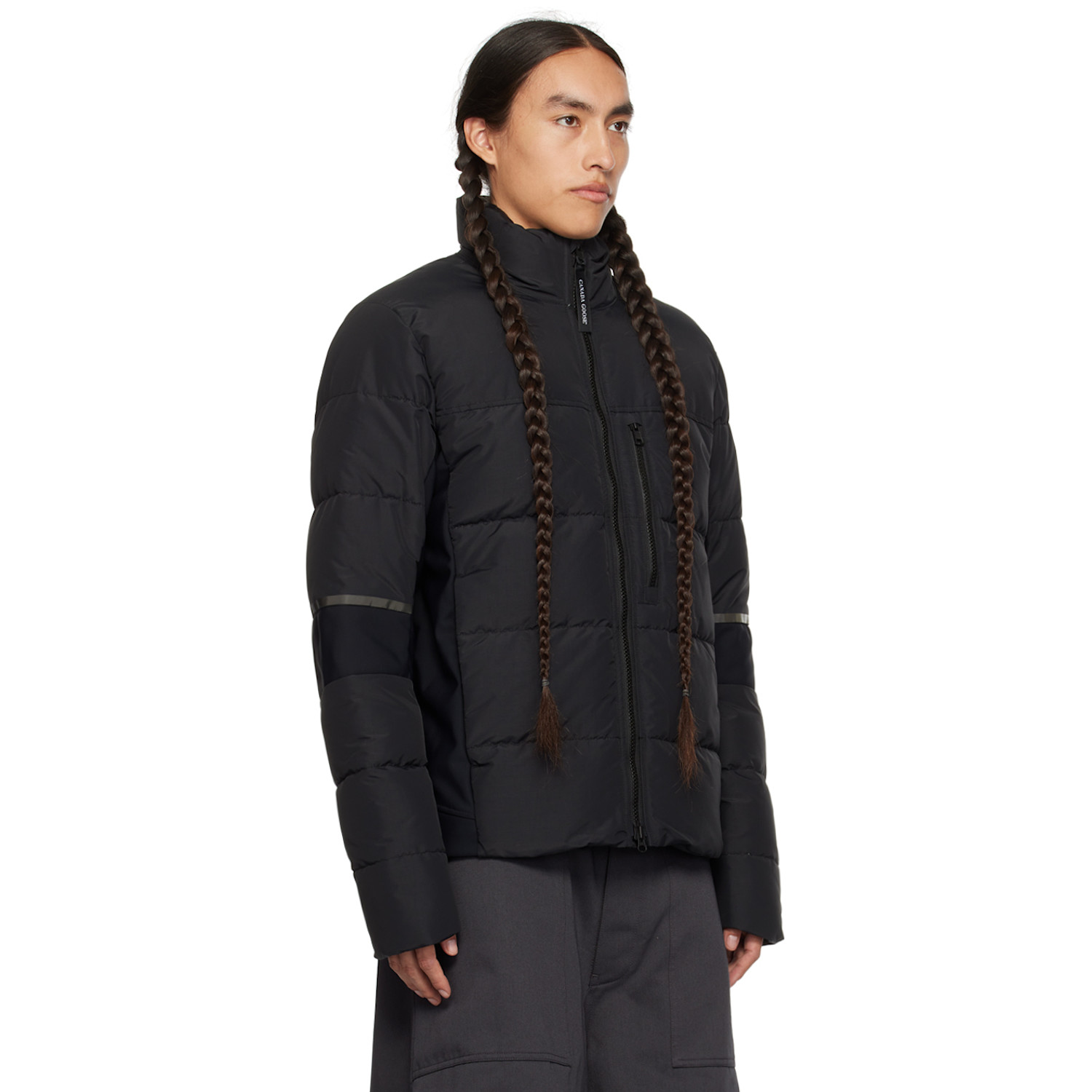  Canada Goose Black Hybridge Down Jacket 