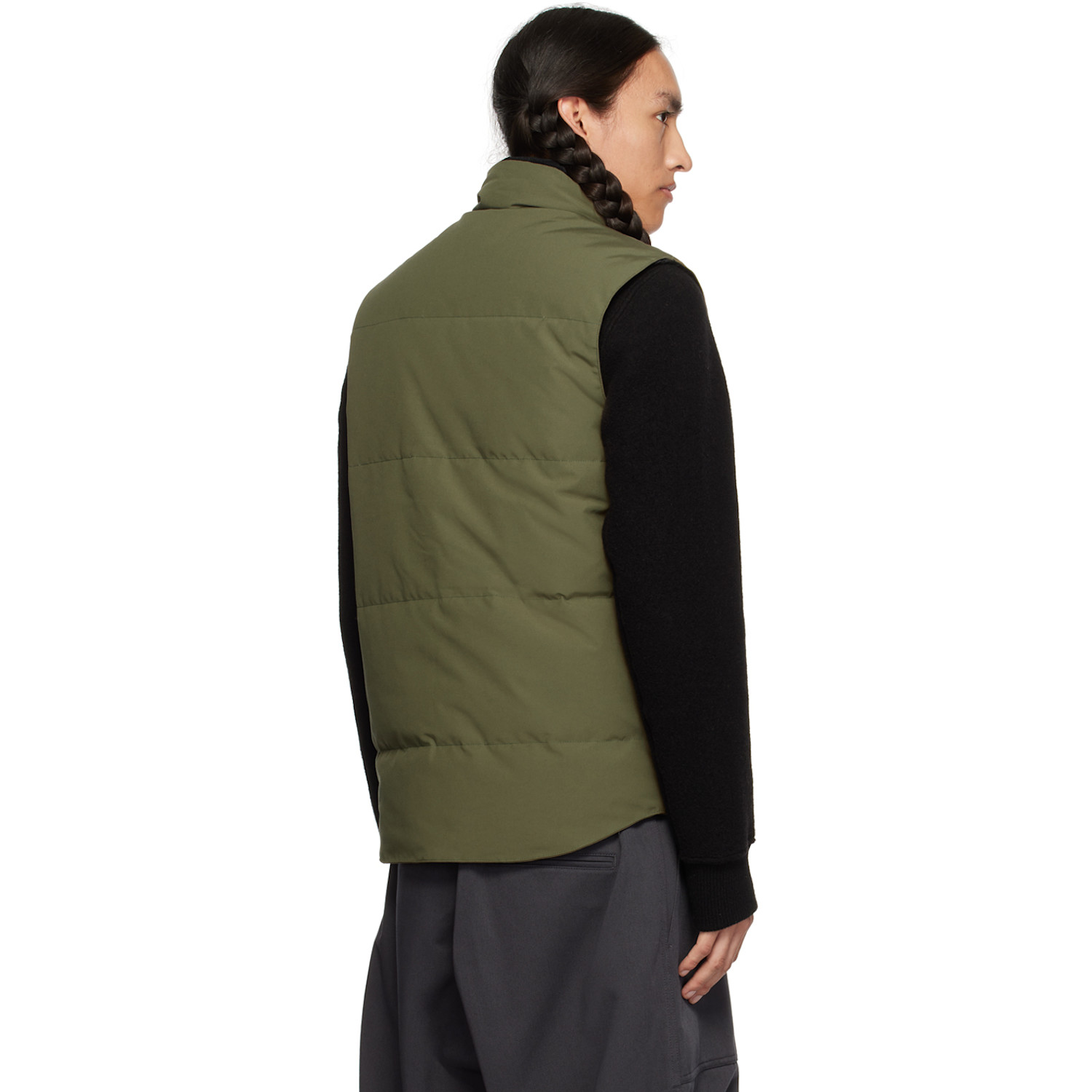  Canada Goose Khaki Freestyle Down Vest 