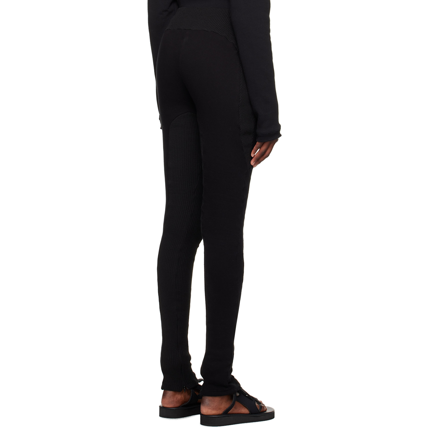  Ottolinger Black Deconstructed Trousers 