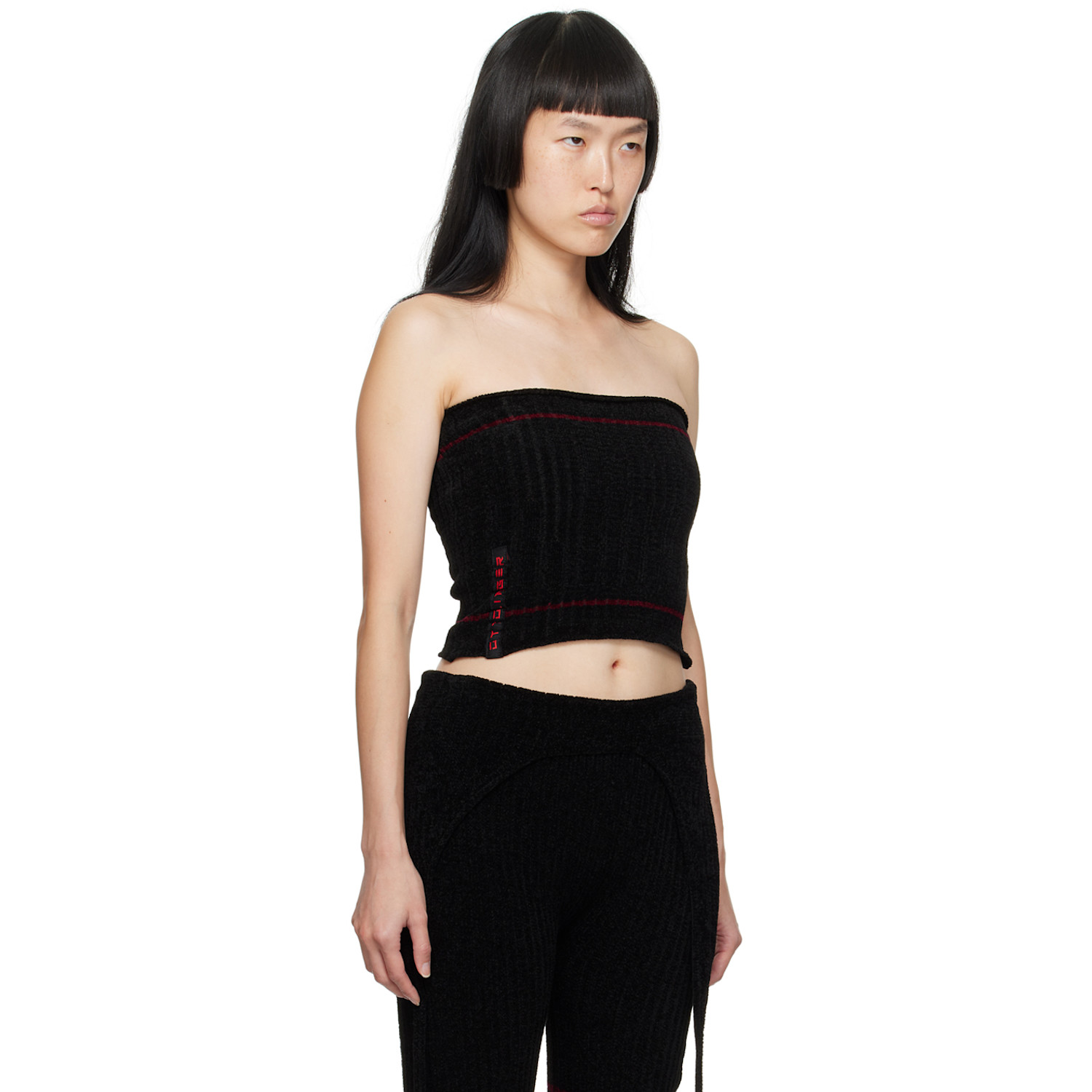  Ottolinger Black Patch Tube Top 