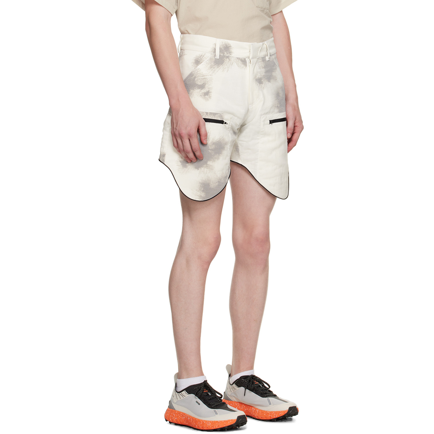  Olly Shinder White Scout Shorts 