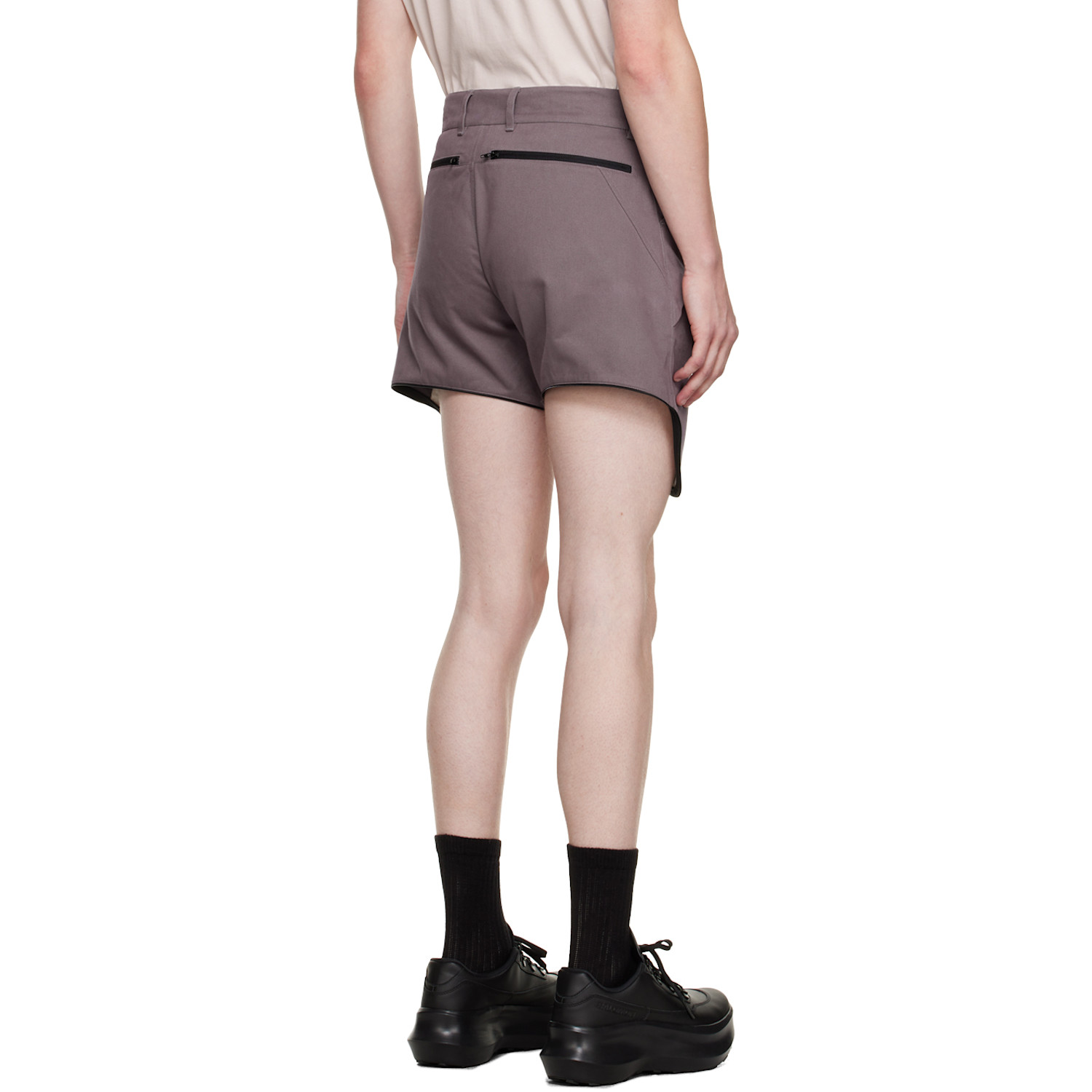  Olly Shinder Purple Scout Shorts 