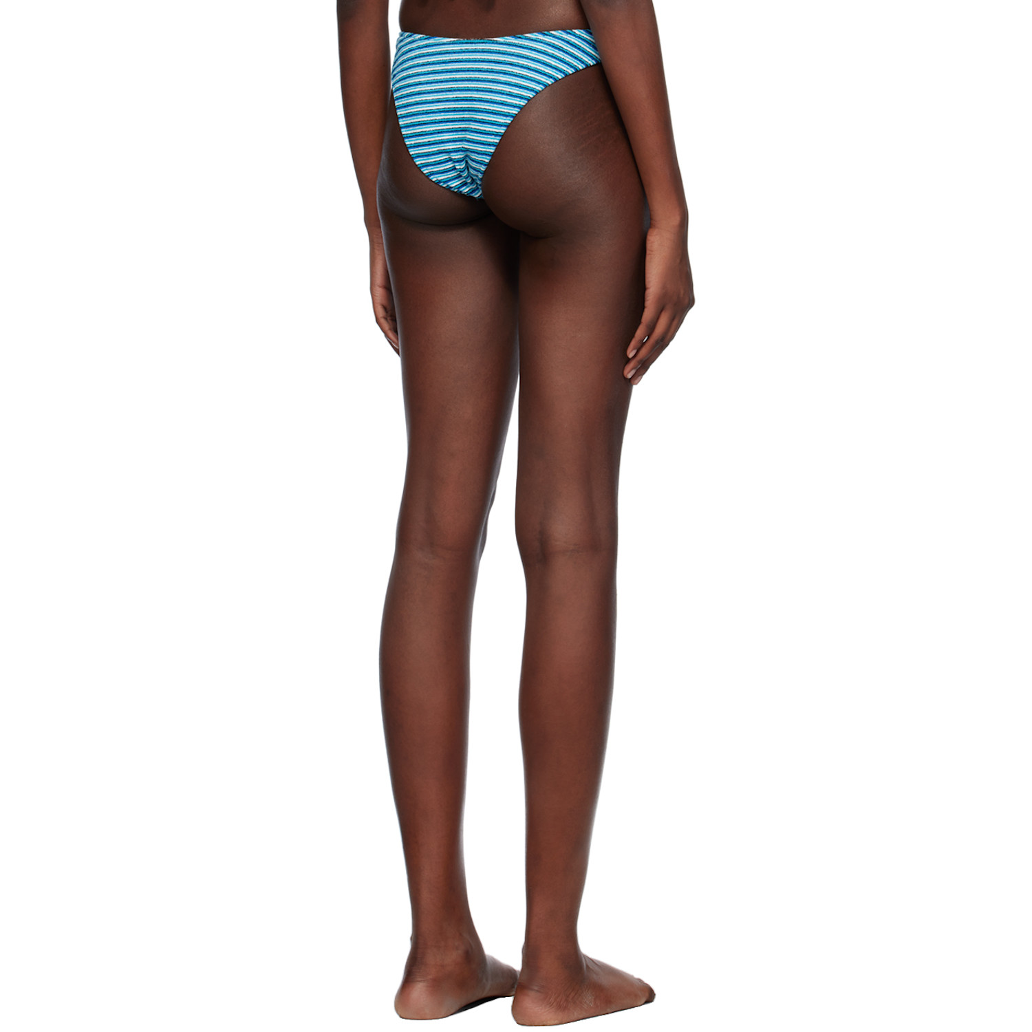  Frankies Bikinis Blue Dove Classic Bikini Bottom 