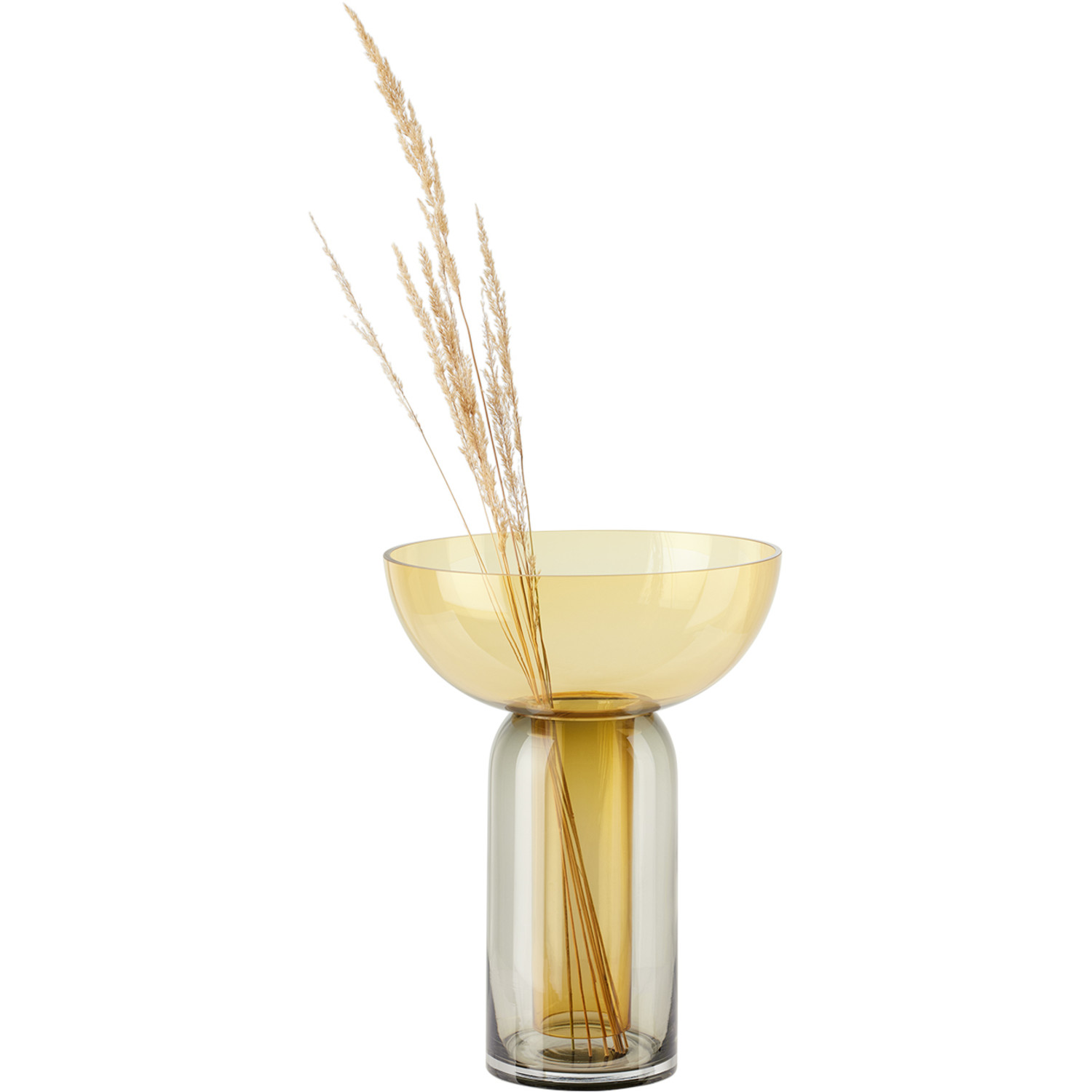  Aytm Yellow & Black Torus Vase 