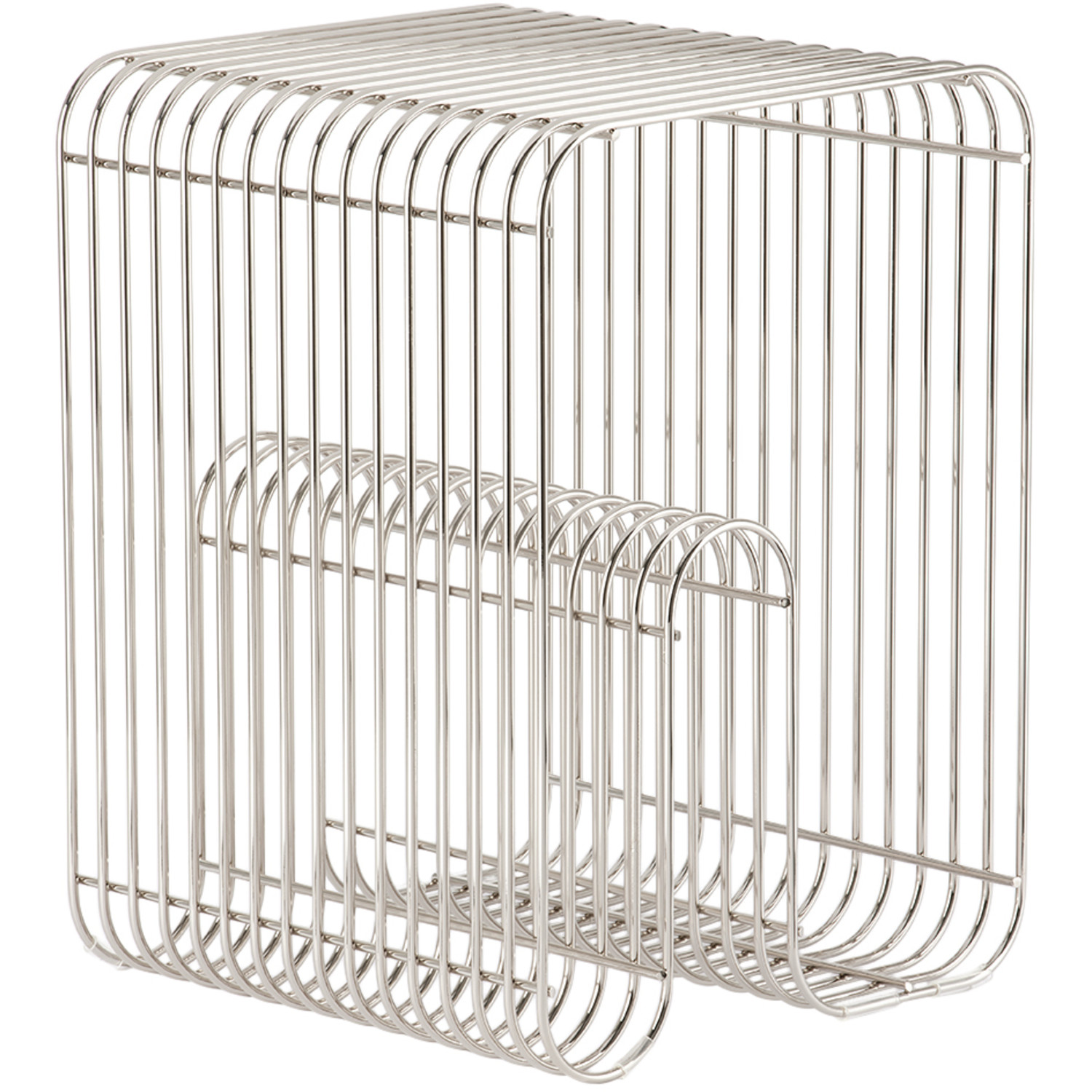  Aytm Silver Curva Stool 
