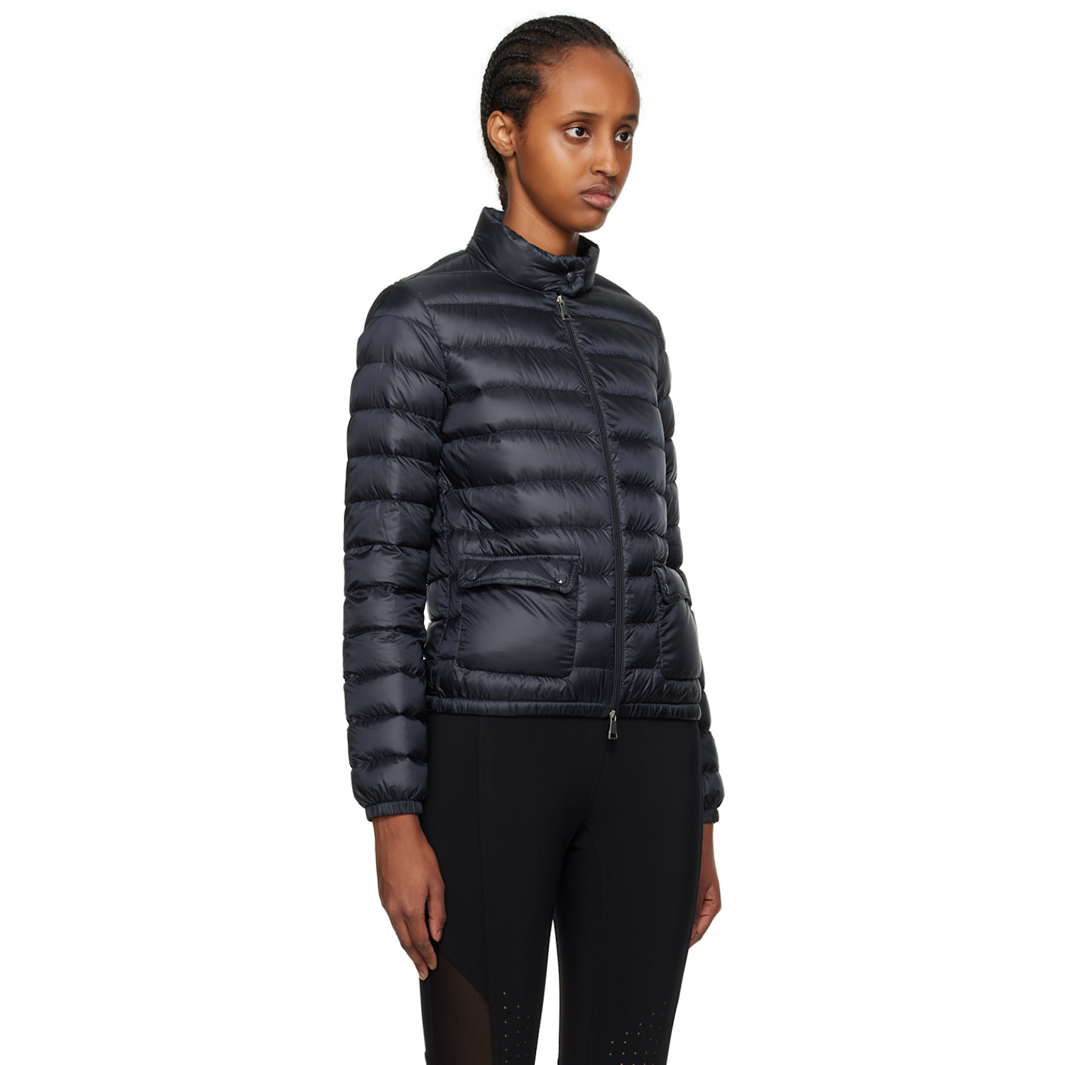  Moncler Navy Lans Down Jacket 