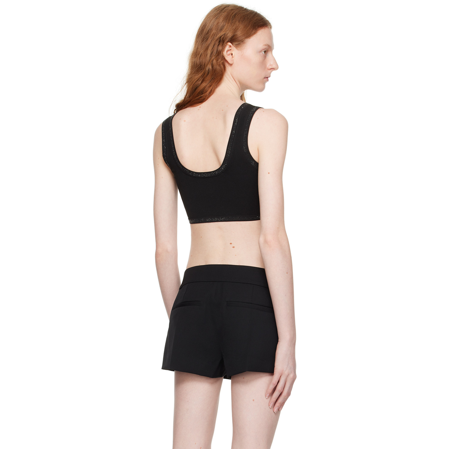  Alexander Wang Black Crystal Camisole 