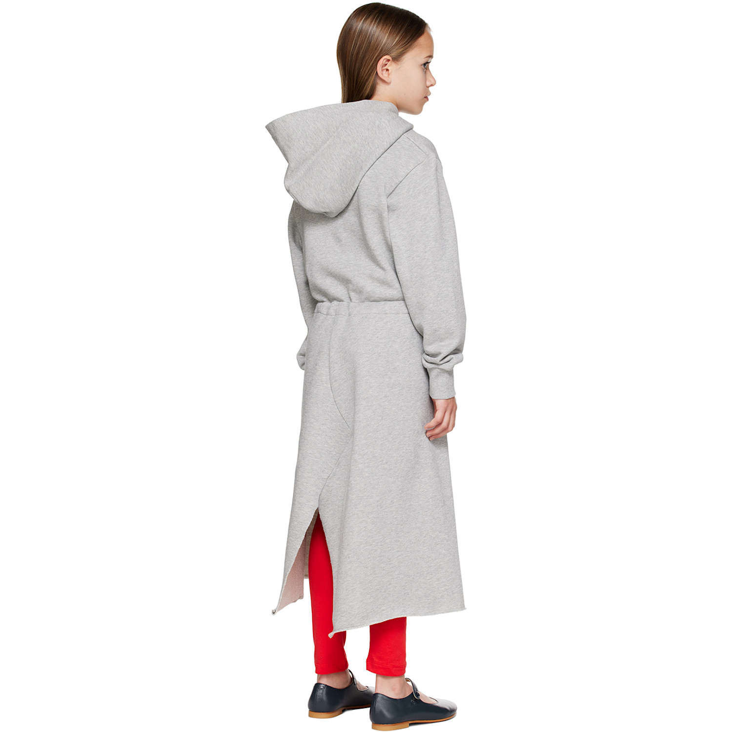  Mm6 Maison Margiela Kids Gray Crystal Dress 