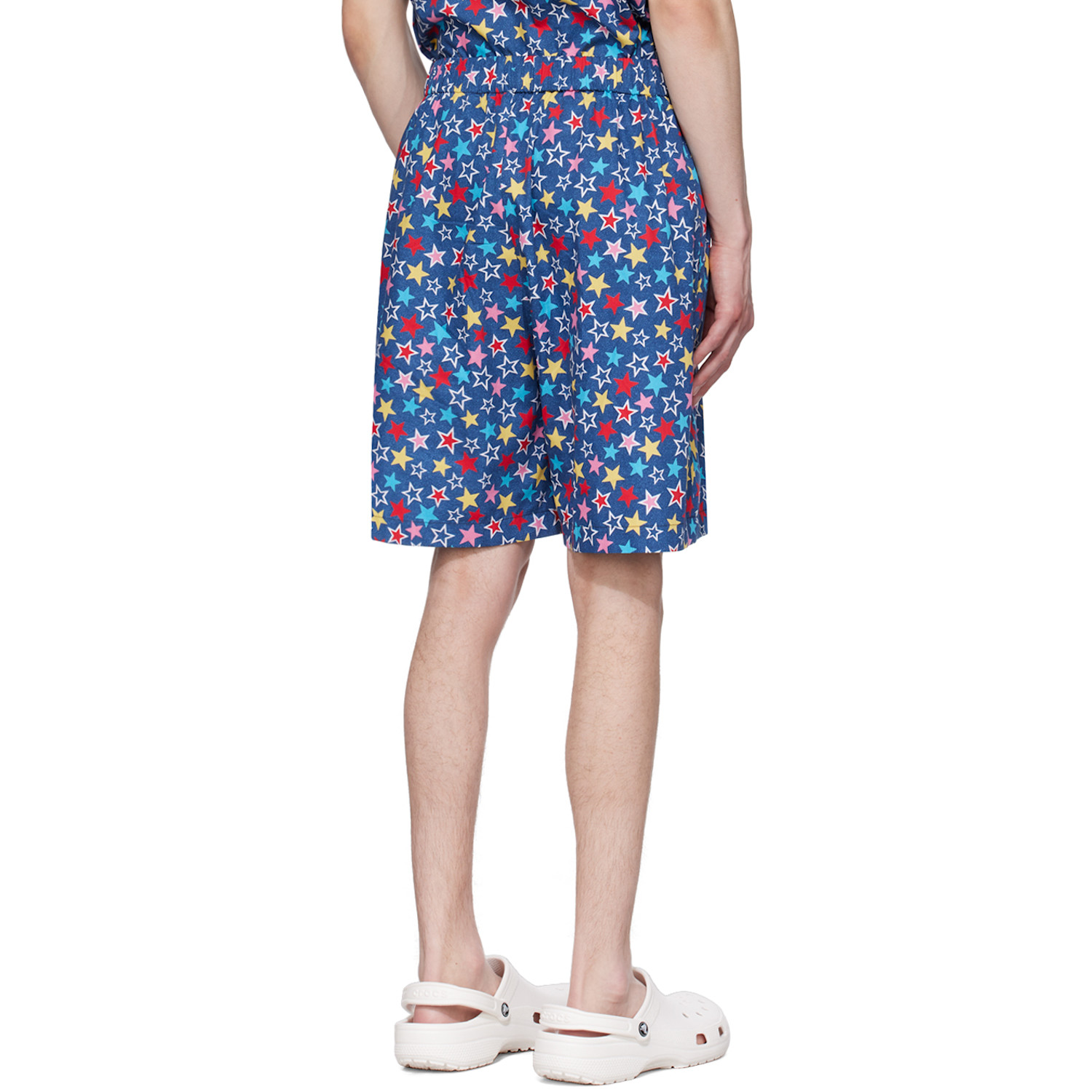  Chloé Nardin Blue Printed Shorts 