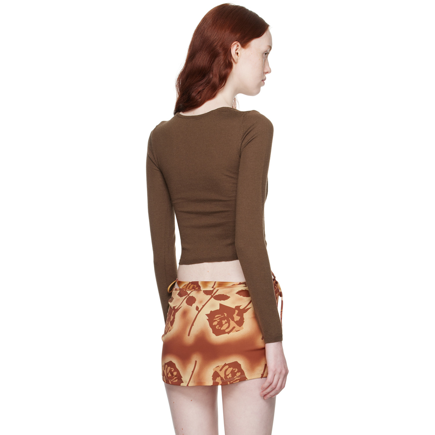 Miaou Brown Delphine Sweater 