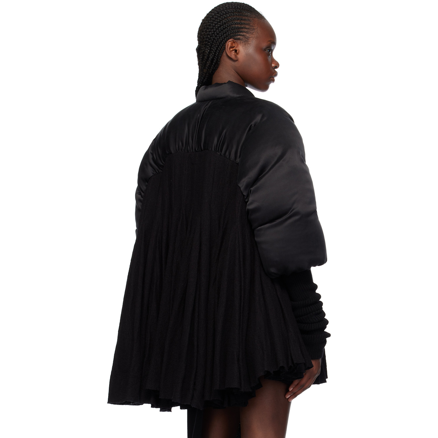  Rick Owens Black Duvetessa Down Jacket 
