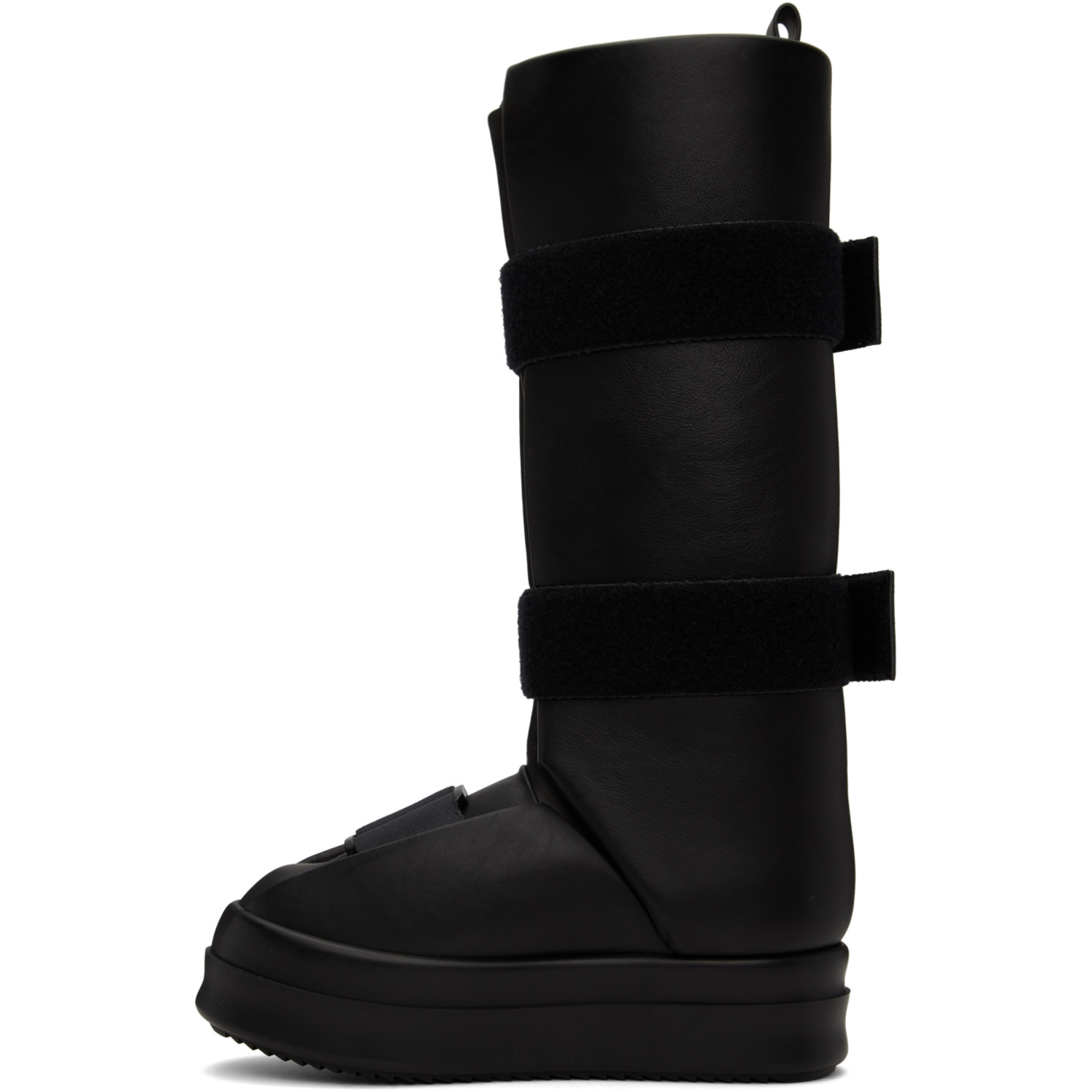  Rick Owens Black Splint Boots 